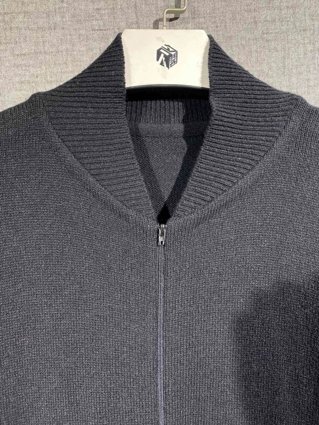 Yashi Yamamuri men's long knitted coat with patterns Size US XXL / EU 58 / 5 - 4 Thumbnail