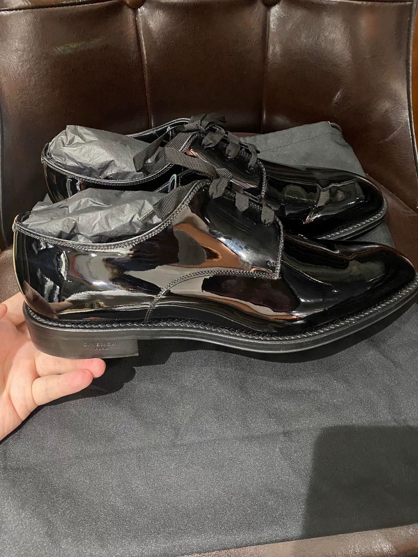 Givenchy givenchy men's polished dress shoes size 41.5 Size US 9.5 / EU 42-43 - 3 Thumbnail