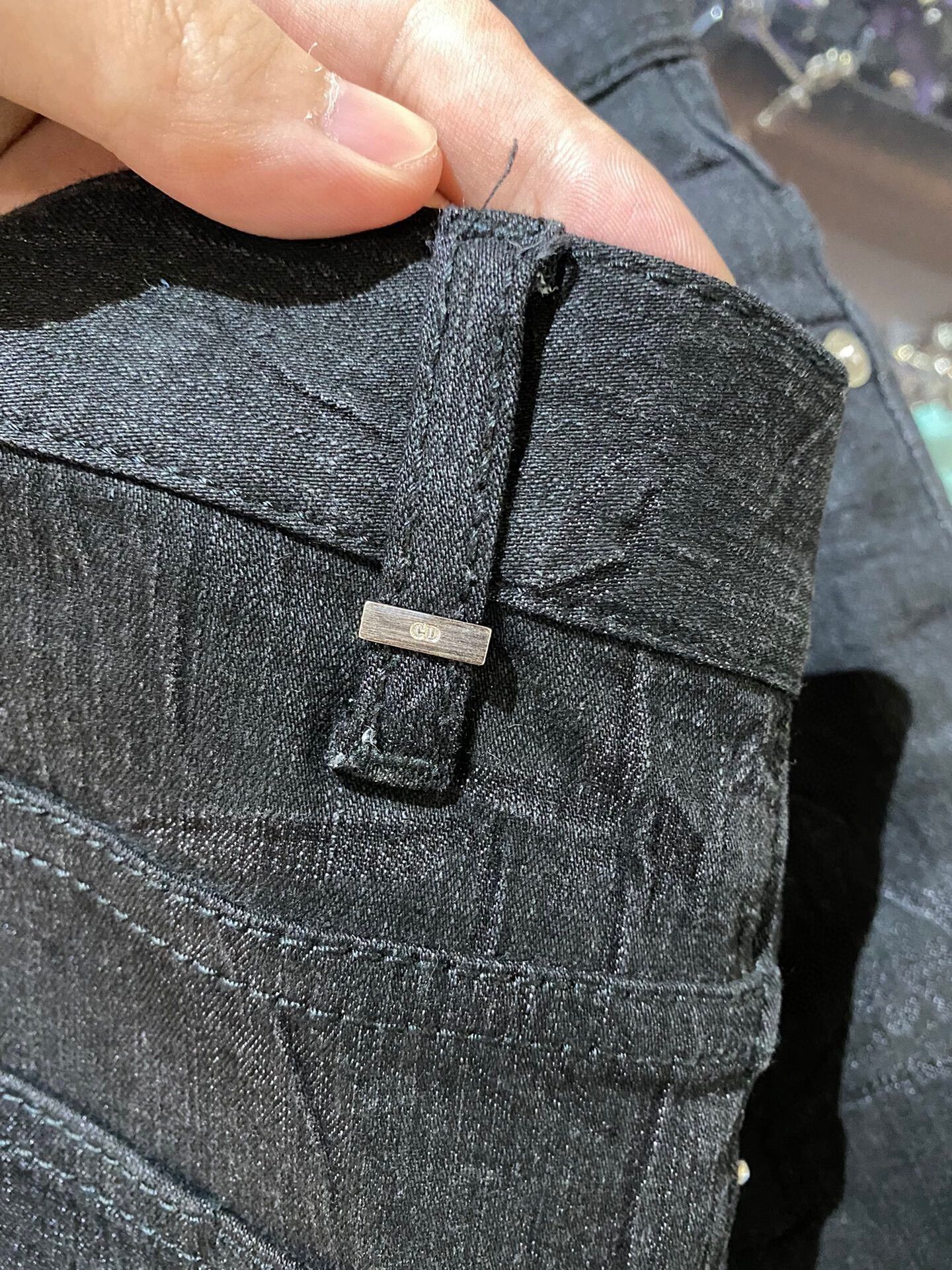 Dior Dior Men's Black Denim Pants Size US 30 / EU 46 - 5 Thumbnail