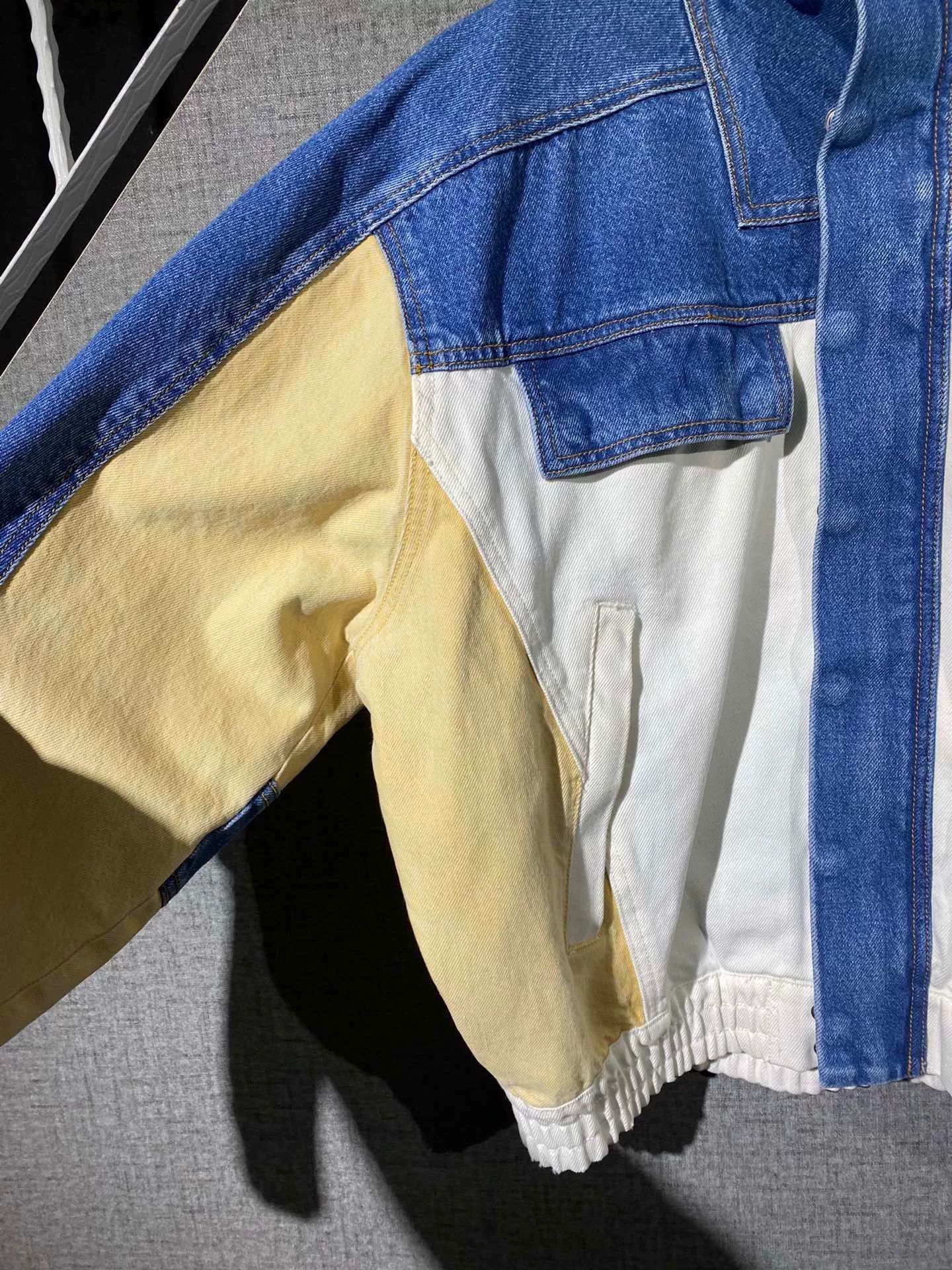 Alexander Wang alexander wang color-block denim jacket Size XS / US 0-2 / IT 36-38 - 3 Thumbnail