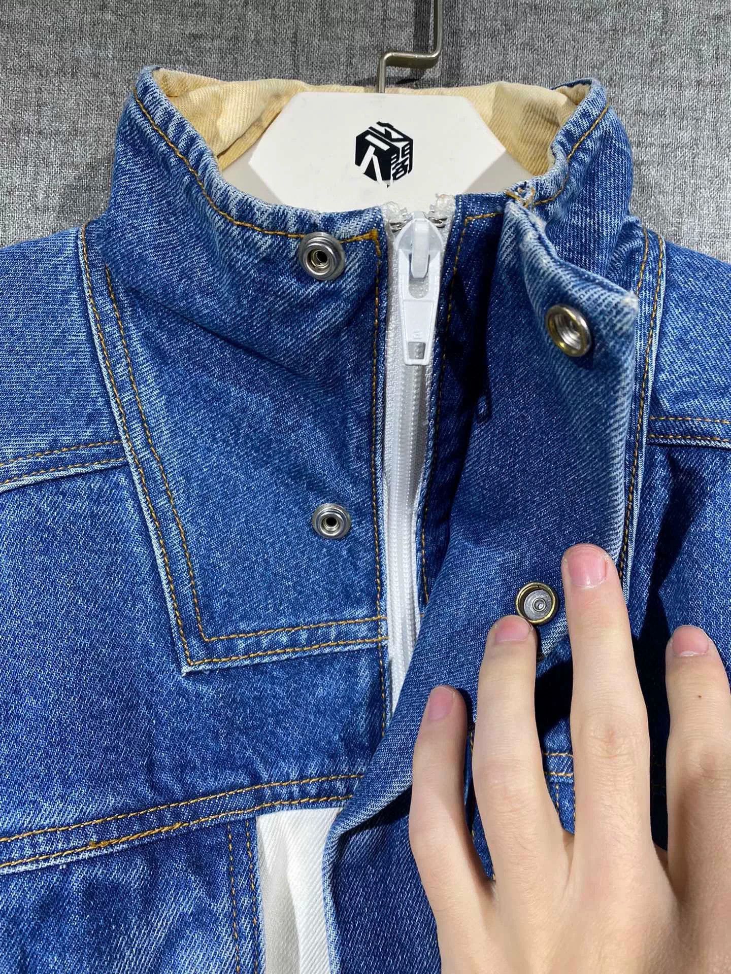 Alexander Wang alexander wang color-block denim jacket Size XS / US 0-2 / IT 36-38 - 5 Thumbnail