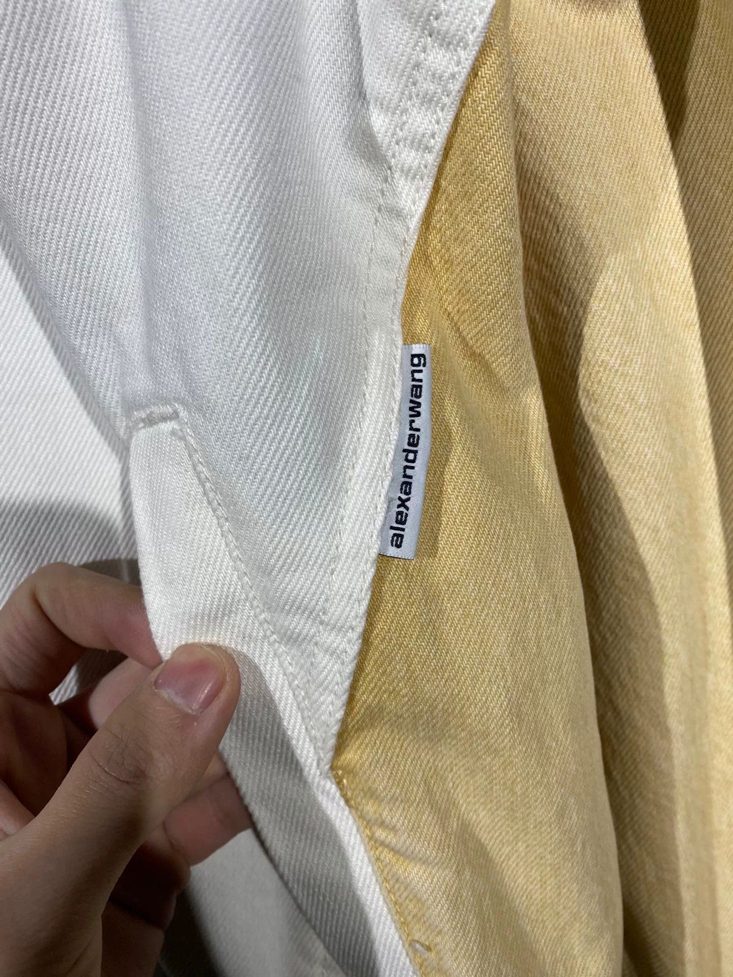 Alexander Wang alexander wang color-block denim jacket Size XS / US 0-2 / IT 36-38 - 4 Thumbnail