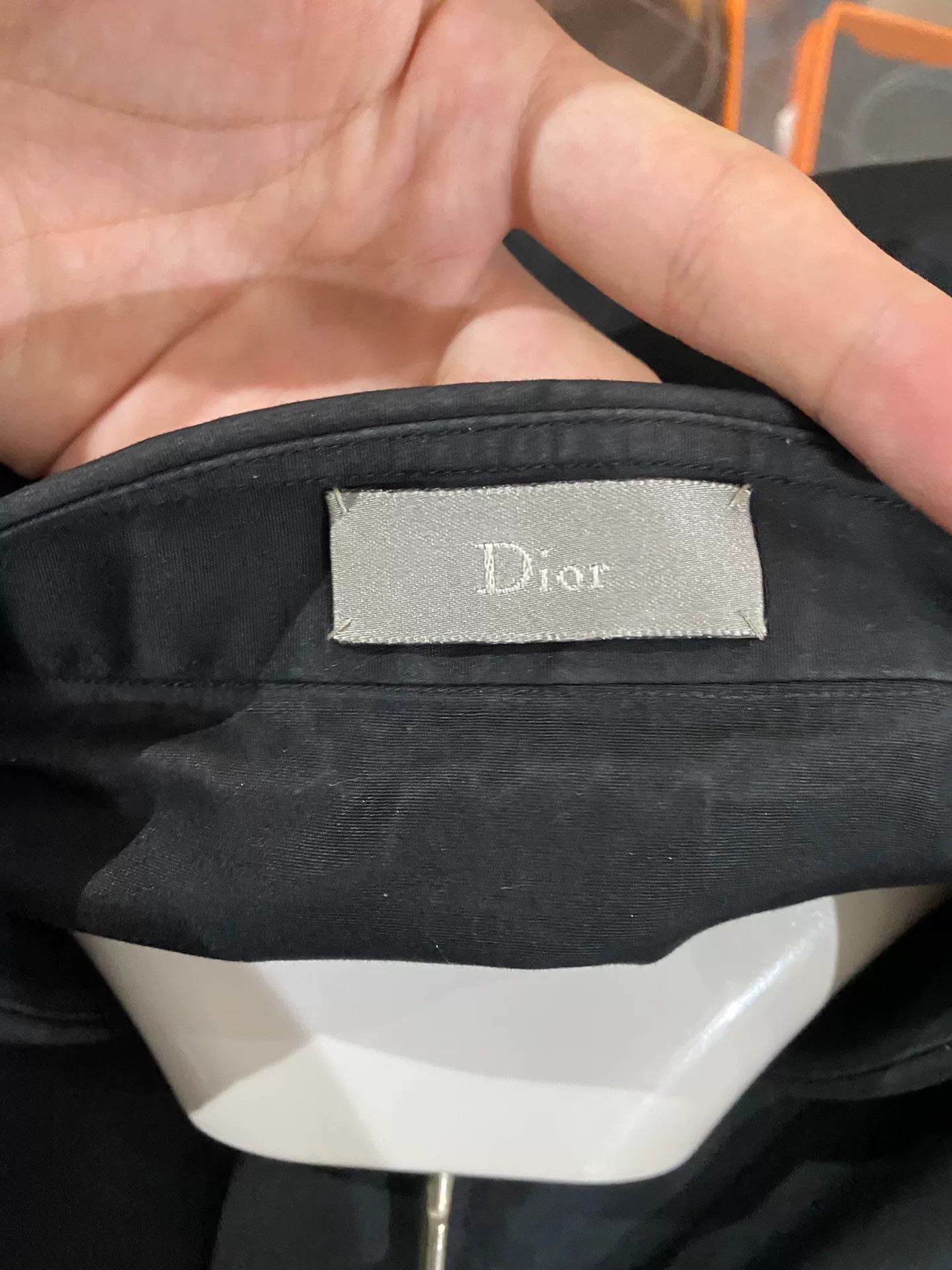 Dior Dior Men's Black Long Sleeve Shirt Size US L / EU 52-54 / 3 - 5 Thumbnail