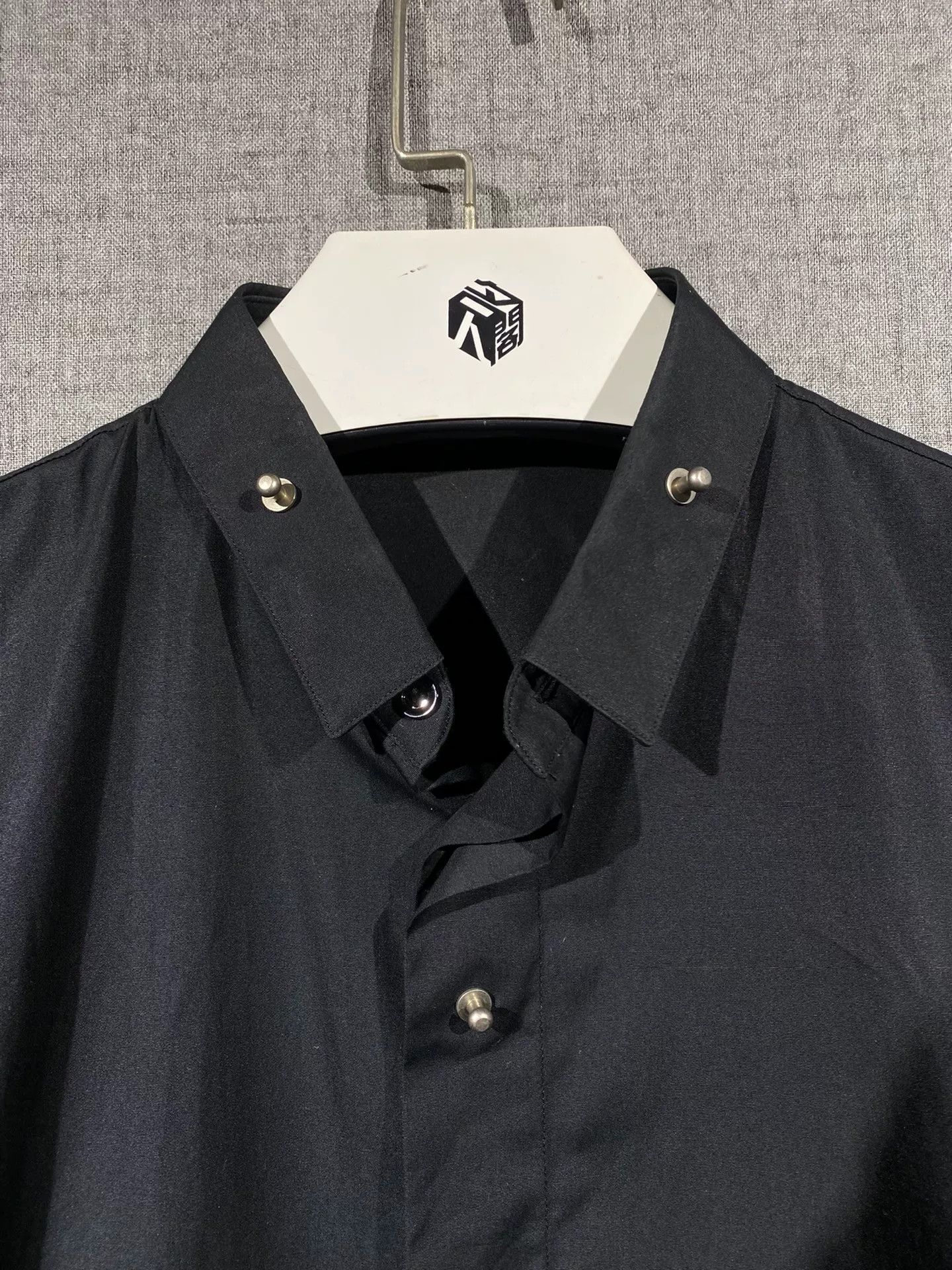 Dior Dior Men's Black Long Sleeve Shirt Size US L / EU 52-54 / 3 - 3 Thumbnail