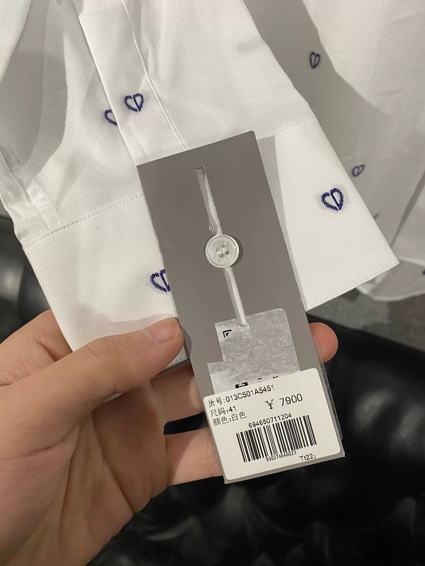 Dior dior men's shirt jacket with tags Size US L / EU 52-54 / 3 - 4 Thumbnail
