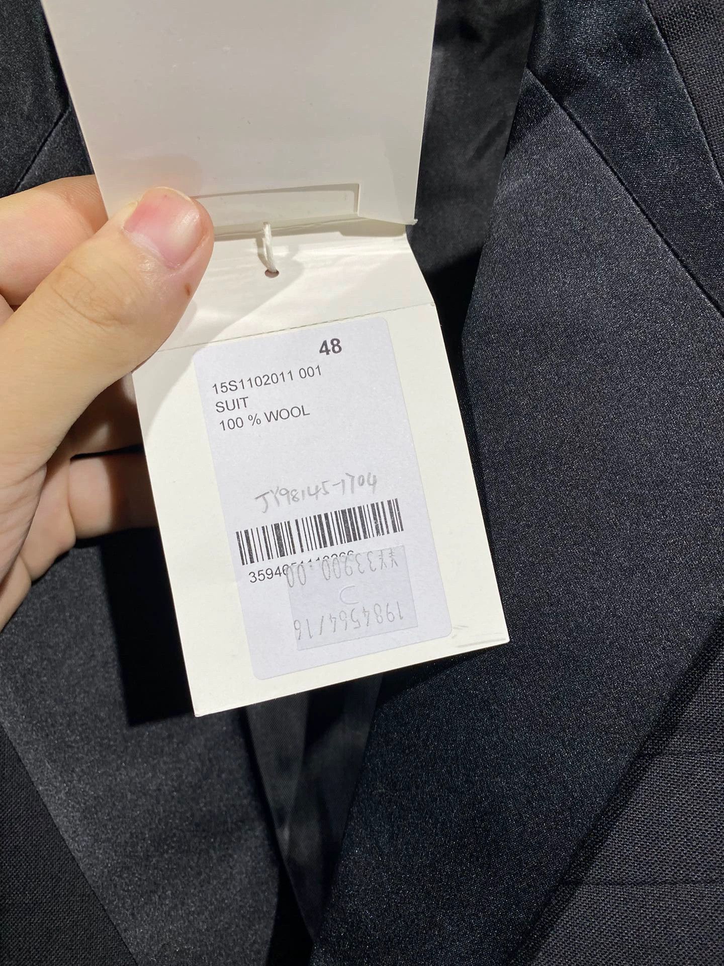 Givenchy Givenchy Men's New Suit Set Size 44 Size US L / EU 52-54 / 3 - 7 Thumbnail