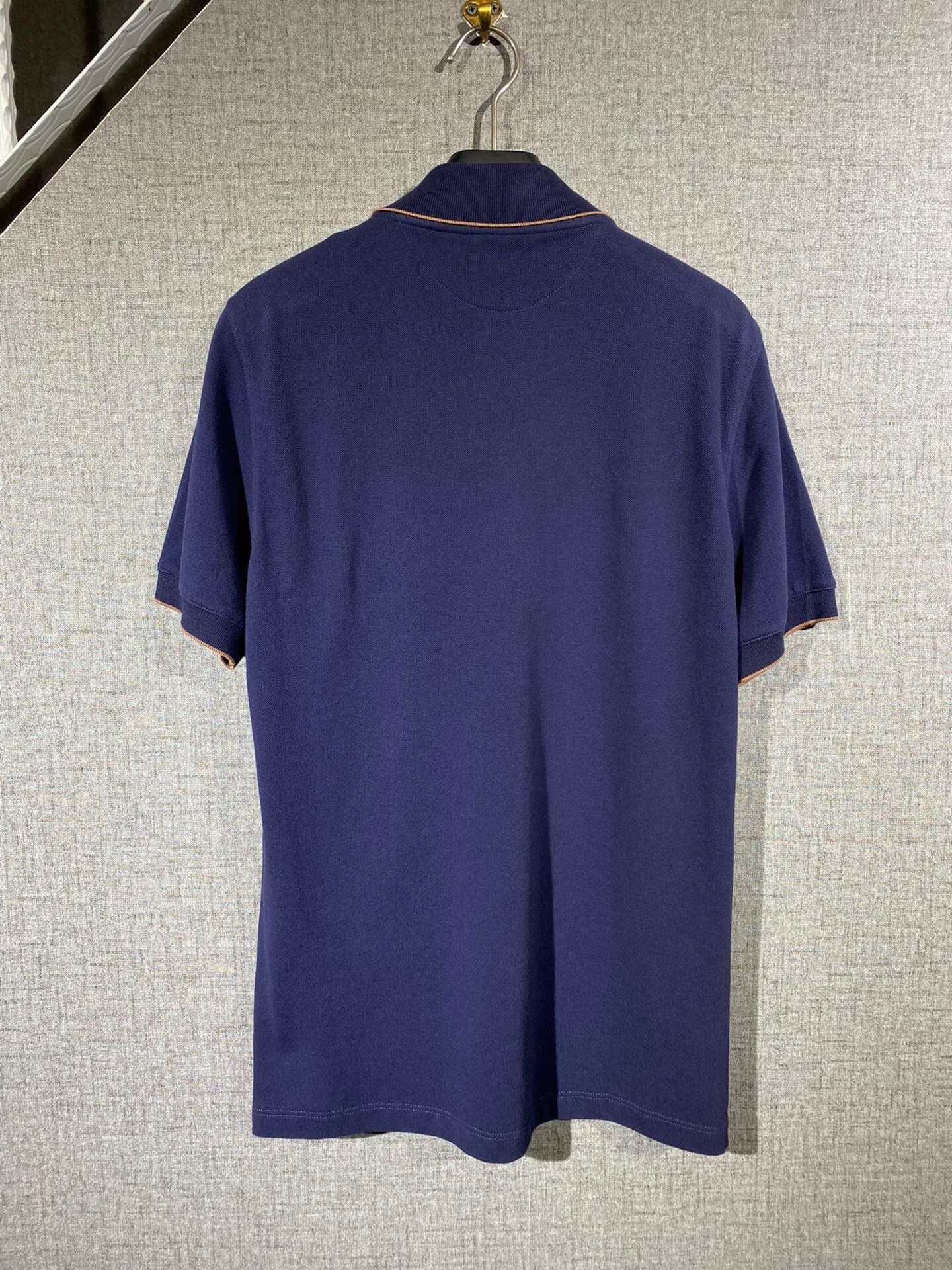 Brunello Cucinelli brunello cucinelli short sleeve polo shirt Size US XS / EU 42 / 0 - 2 Thumbnail