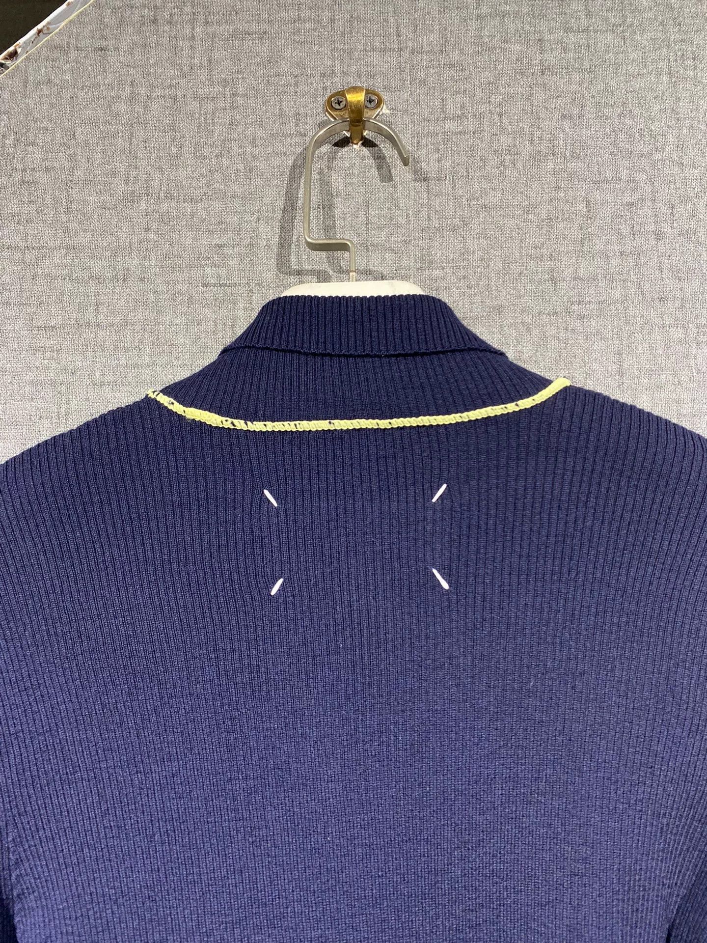 Marella navy blue knit women's sweater with tags Size S / US 4 / IT 40 - 4 Thumbnail