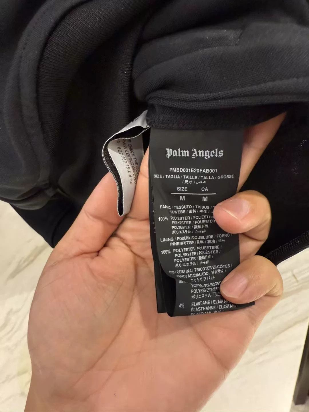 Palm Angels palm angels black jacket with tags Size US M / EU 48-50 / 2 - 4 Thumbnail