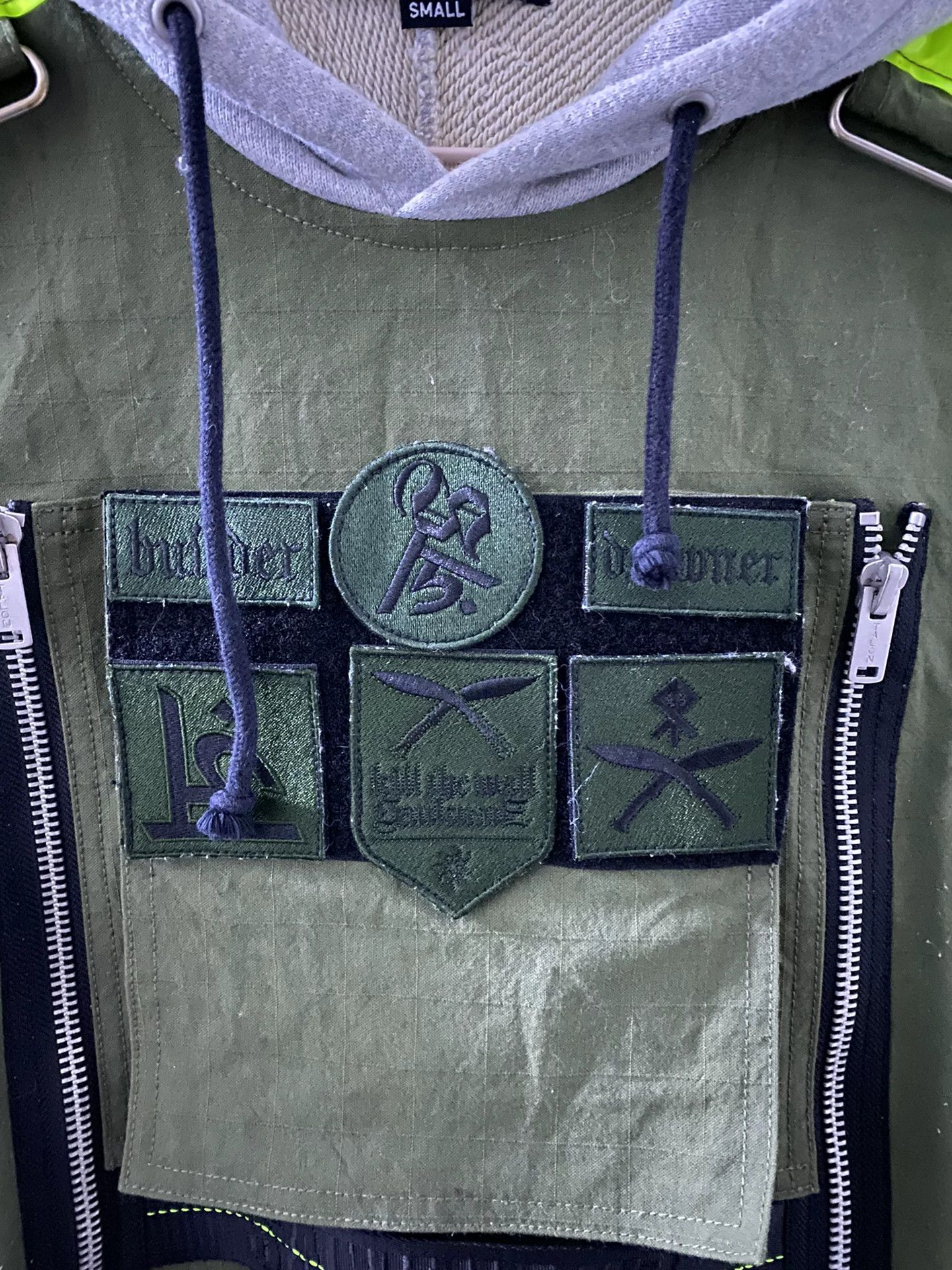 Sankuanz sankuanz logo vest gray hoodie unisex Size US S / EU 44-46 / 1 - 5 Thumbnail