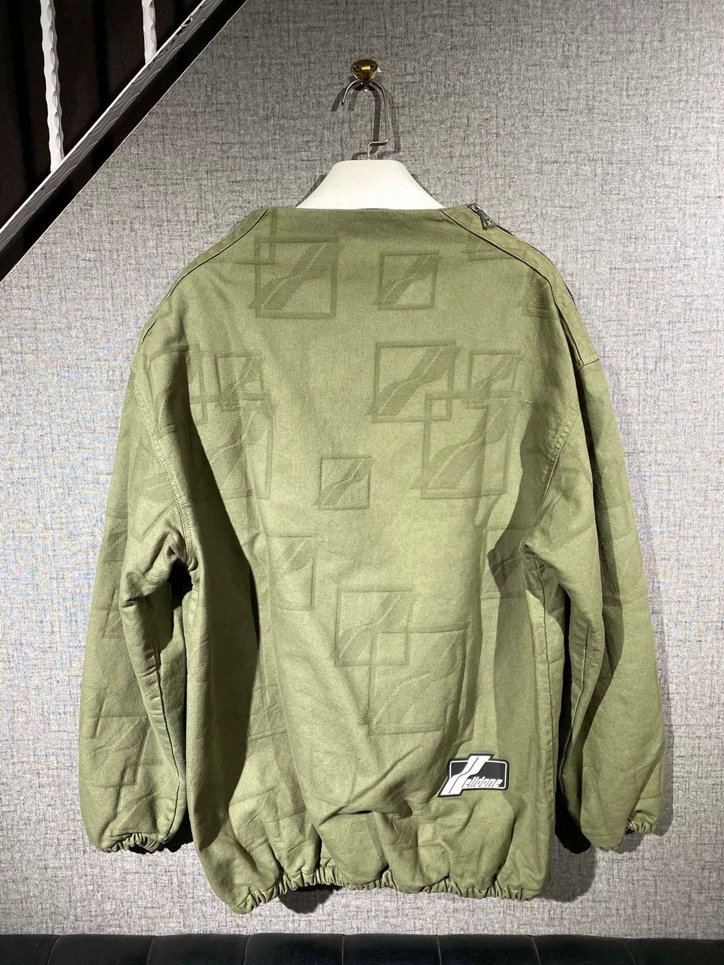 WE11DONE thick green sweatshirt with tags Size US M / EU 48-50 / 2 - 2 Thumbnail