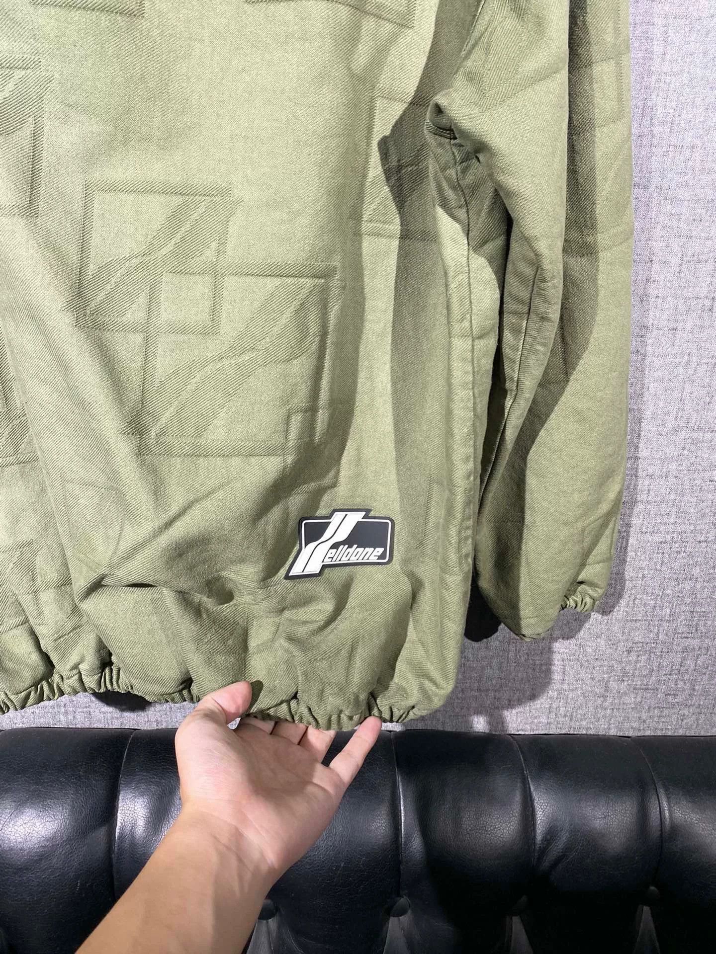 WE11DONE thick green sweatshirt with tags Size US M / EU 48-50 / 2 - 4 Thumbnail
