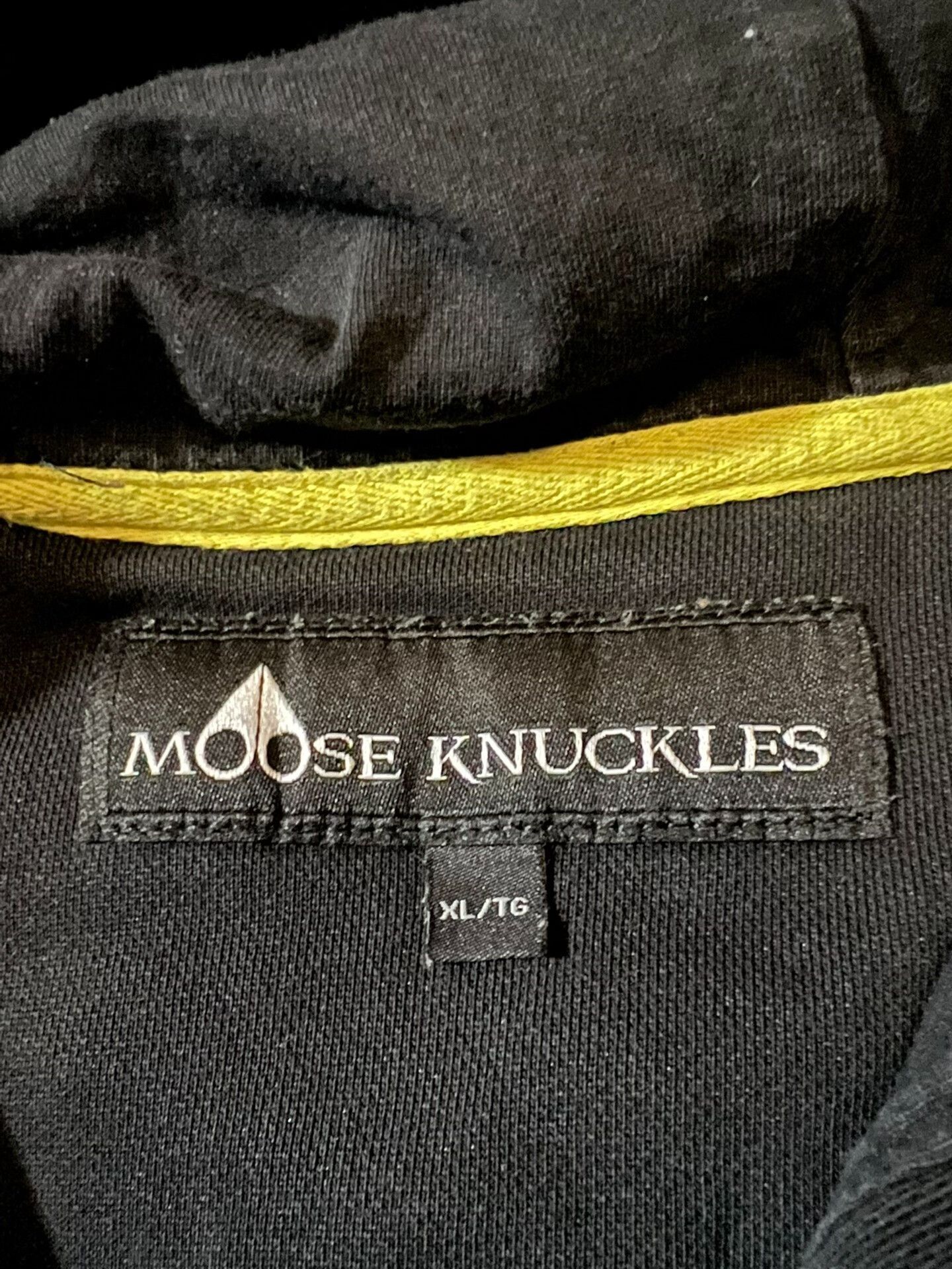 Moose Knuckles moose knuckles black hooded sweatshirt Size US L / EU 52-54 / 3 - 5 Thumbnail