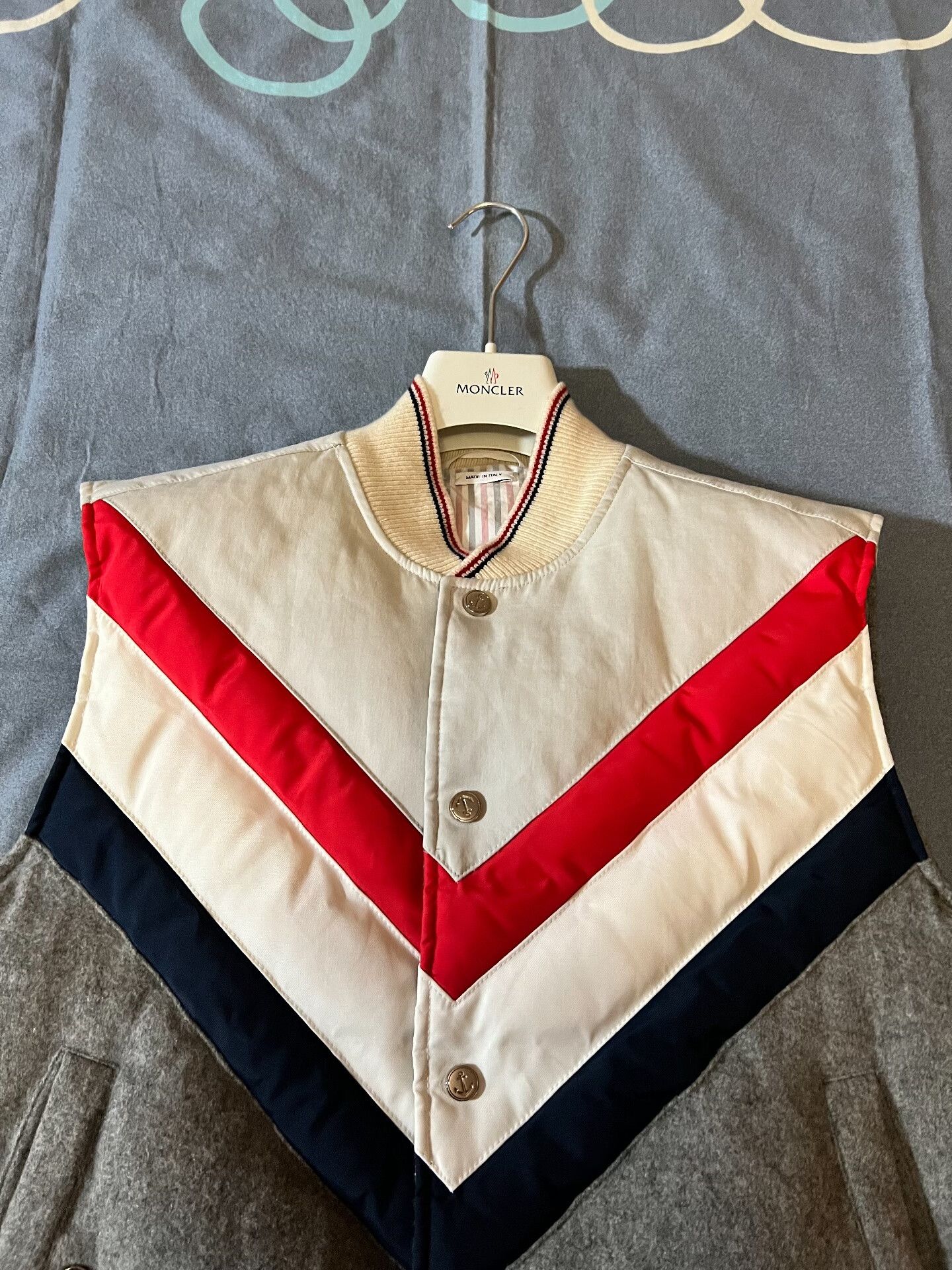Thom Browne thom browne cashmere down vest with stripes Size US L / EU 52-54 / 3 - 2 Thumbnail