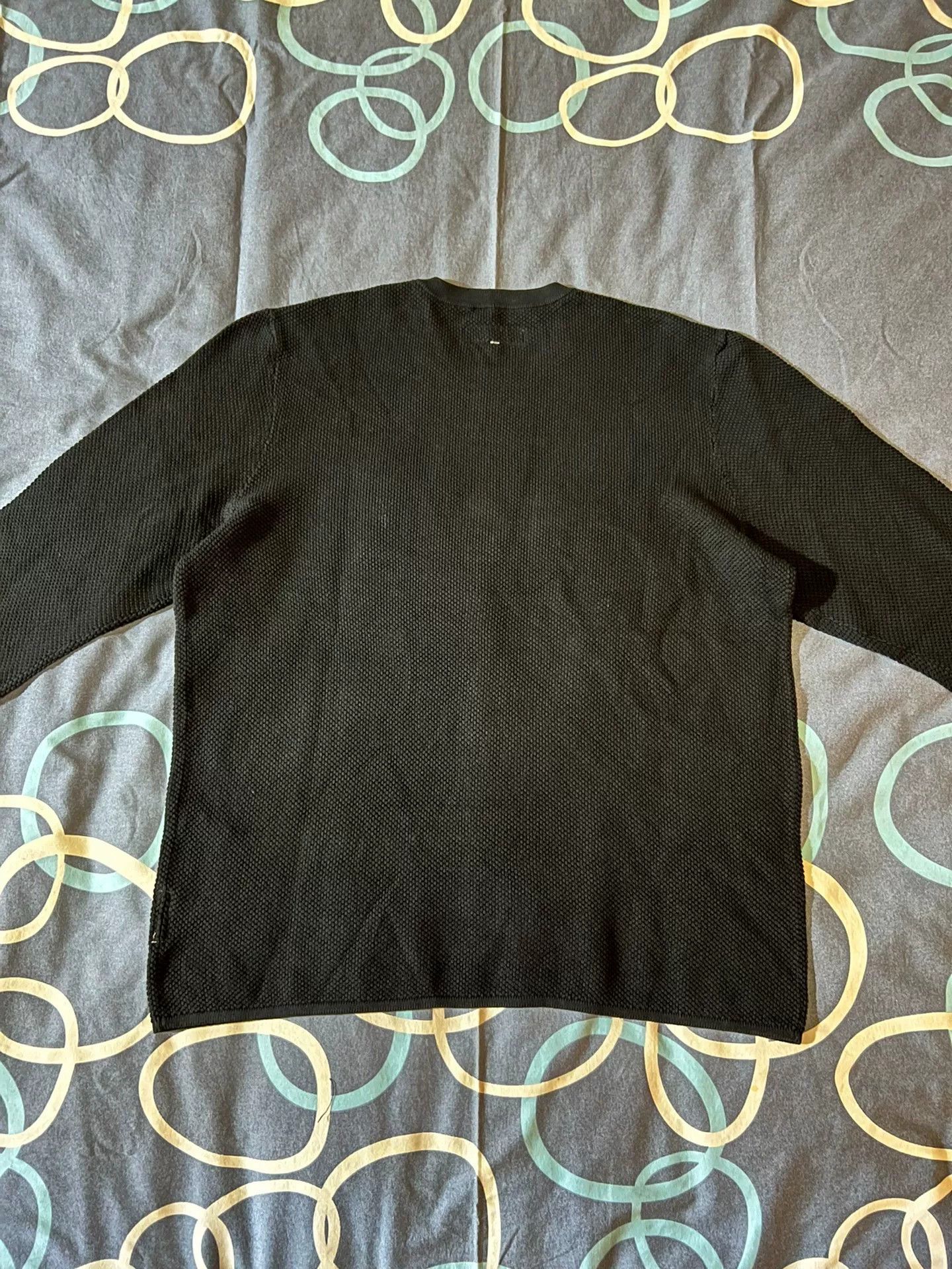 Rag & Bone classic henley waffle knit pullover sweater Size US XL / EU 56 / 4 - 3 Thumbnail