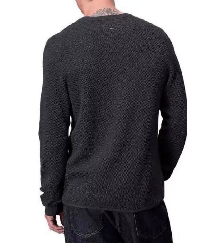 Rag & Bone classic henley waffle knit pullover sweater Size US XL / EU 56 / 4 - 9 Thumbnail