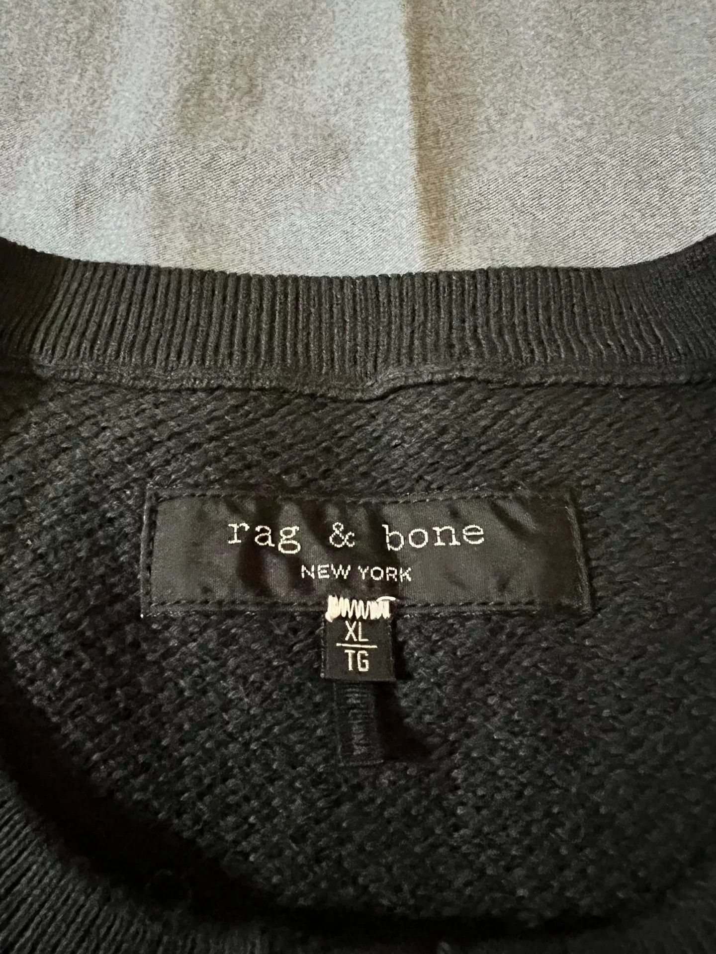 Rag & Bone classic henley waffle knit pullover sweater Size US XL / EU 56 / 4 - 4 Thumbnail