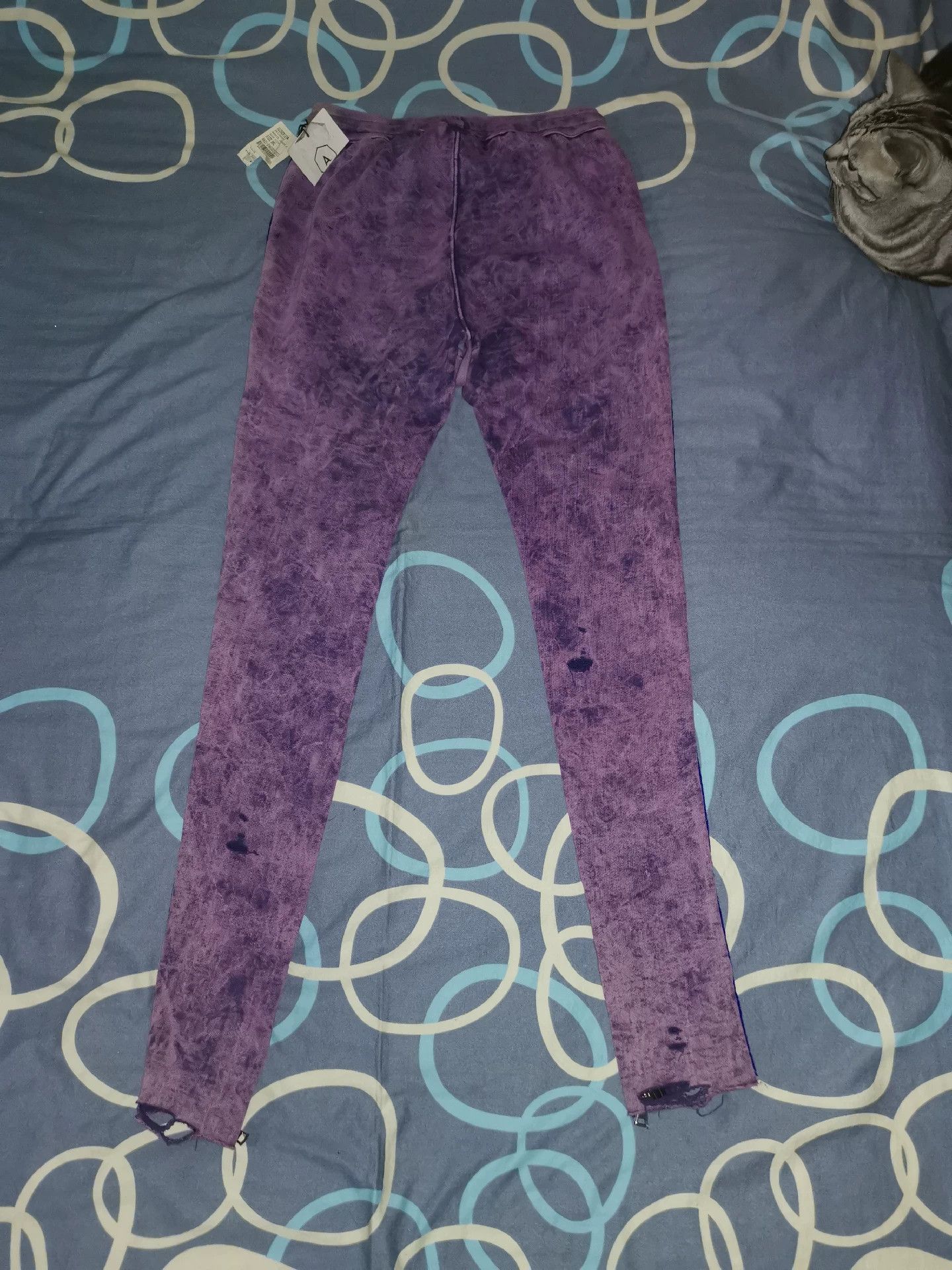 Alchemist alchemist tie-dye embroidered sweatpants Size US 27 - 3 Thumbnail