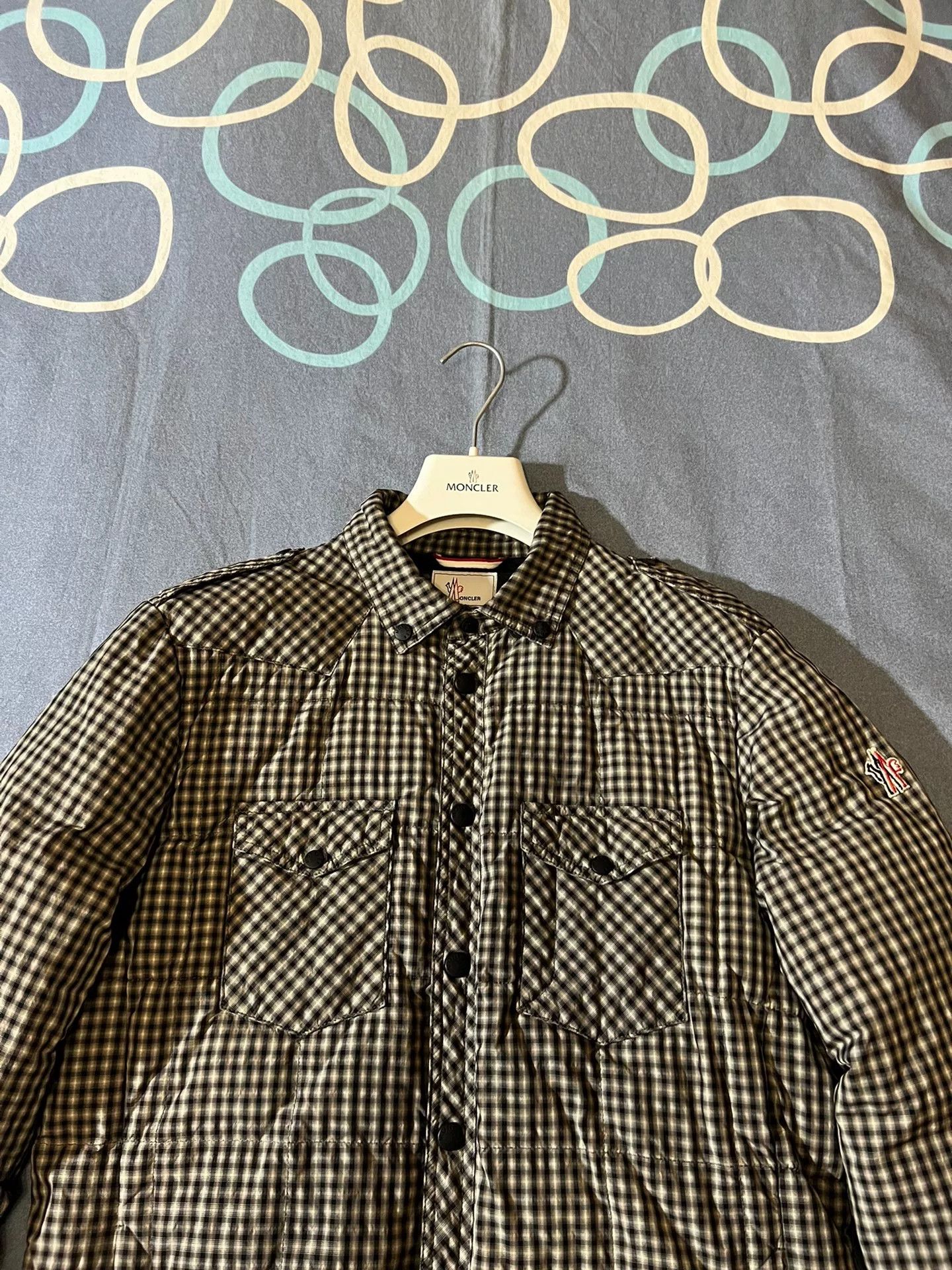 Moncler moncler vallandry check pattern down jacket Size US M / EU 48-50 / 2 - 2 Thumbnail