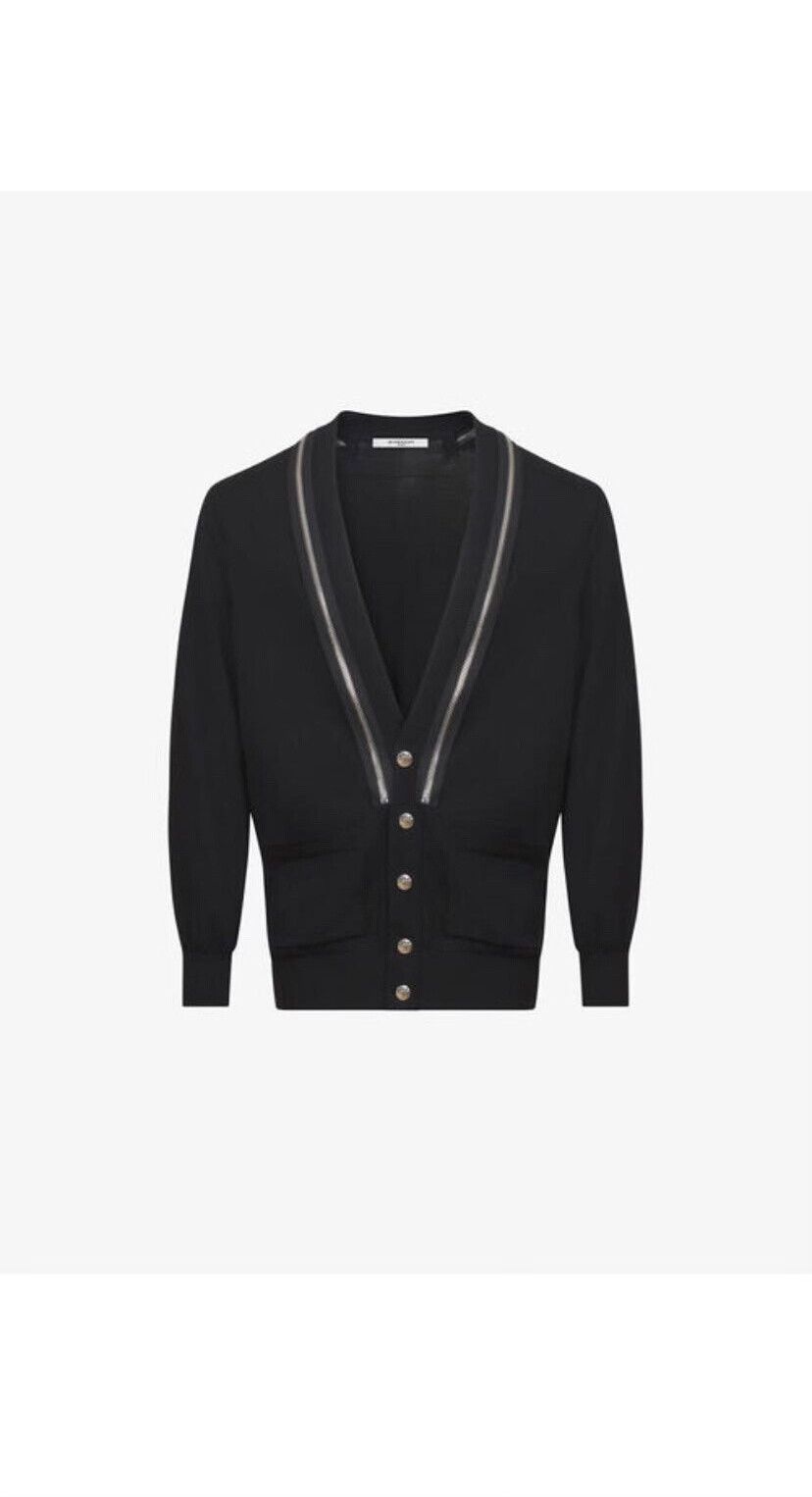 Givenchy givenchy studded zipper wool cardigan Size US L / EU 52-54 / 3 - 8 Thumbnail