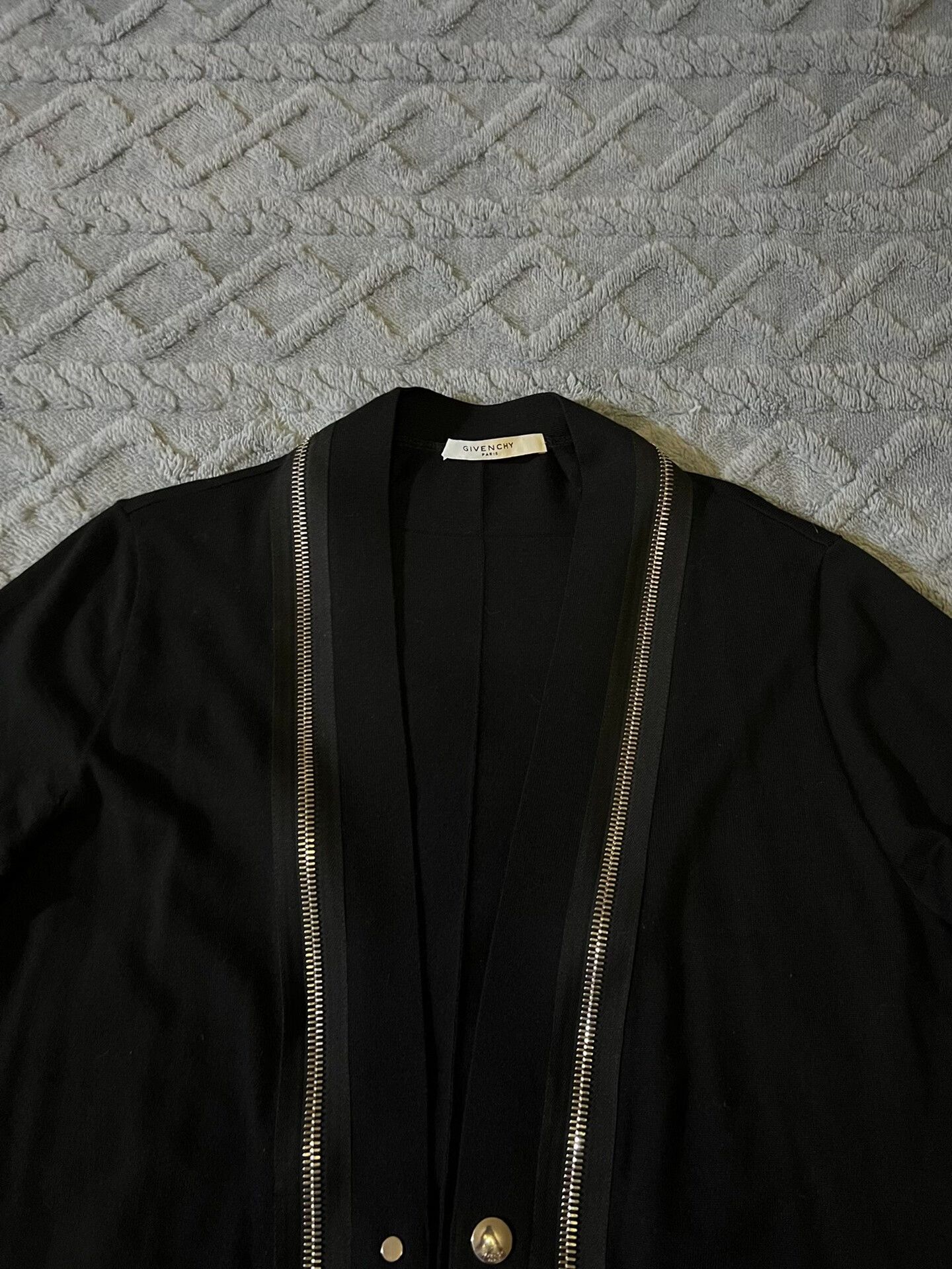 Givenchy givenchy studded zipper wool cardigan Size US L / EU 52-54 / 3 - 2 Thumbnail