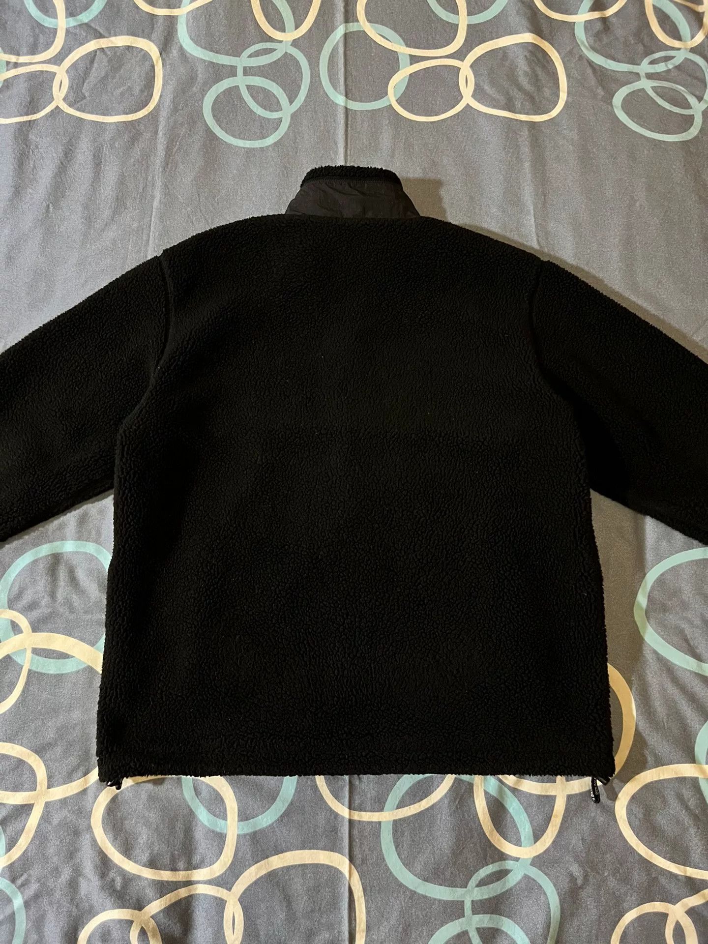 Bape black thick teddy bear fleece zip jacket Size US XL / EU 56 / 4 - 4 Thumbnail