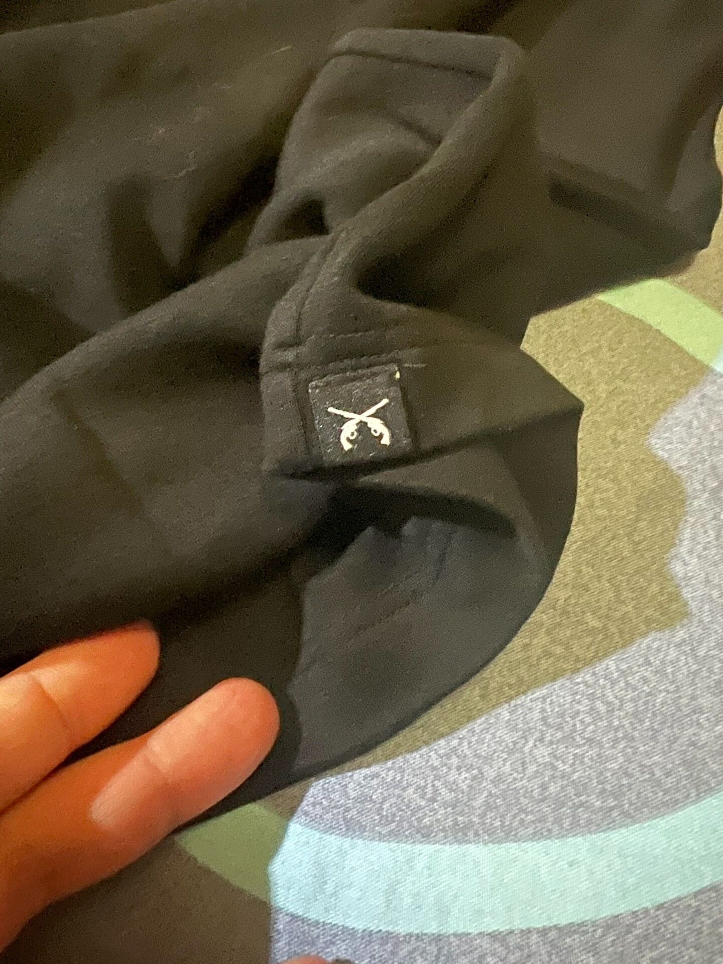 roarguns black high-neck sweatshirt with logo Size US L / EU 52-54 / 3 - 5 Thumbnail
