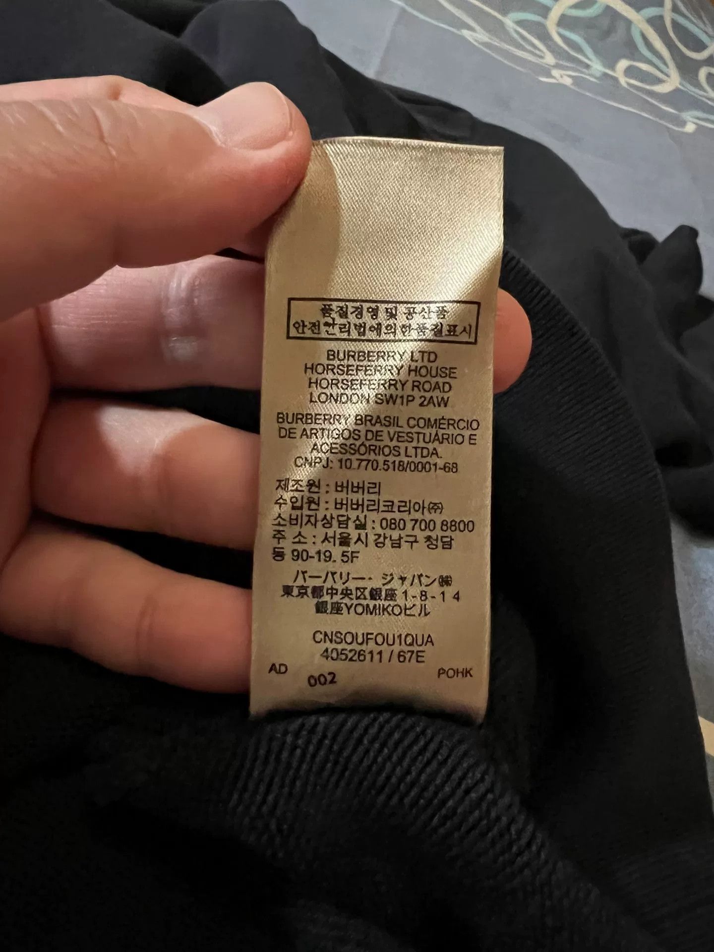Burberry burberry embroidered sweatshirt with monster design Size US L / EU 52-54 / 3 - 8 Thumbnail