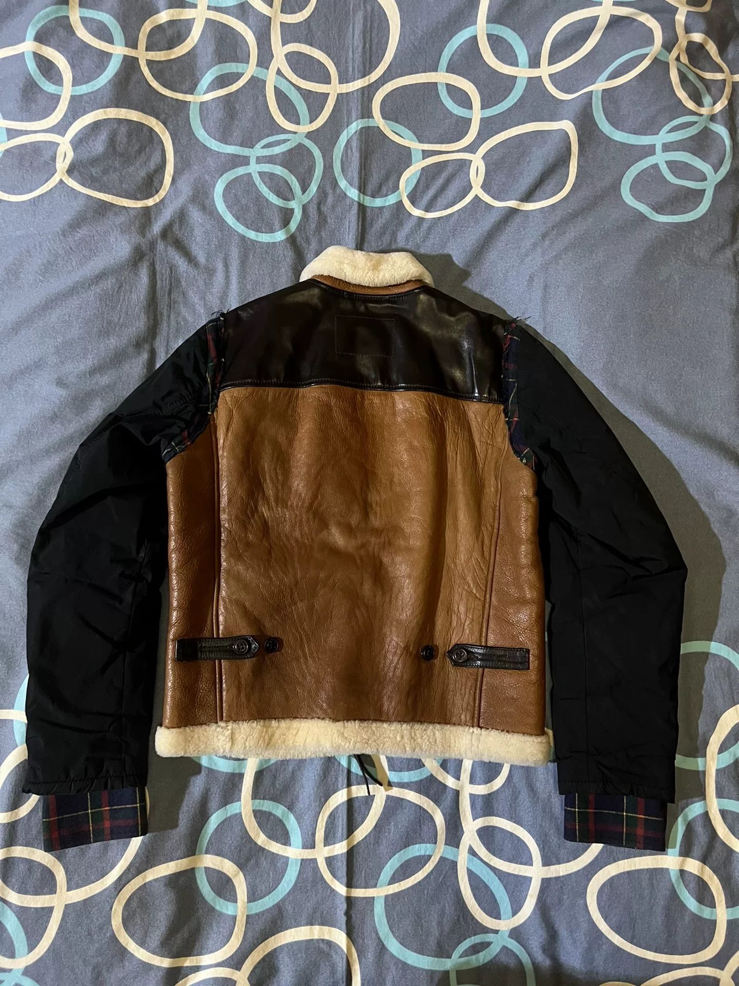 Dsquared2 dsquared2 shearling cotton jacket with sleeves Size US XXL / EU 58 / 5 - 4 Thumbnail