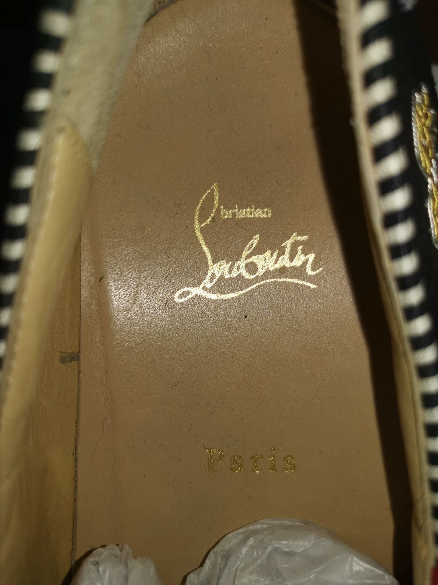 Christian Louboutin christian louboutin men's slip-on shoes with embroidery Size US 10 / EU 43 - 7 Thumbnail