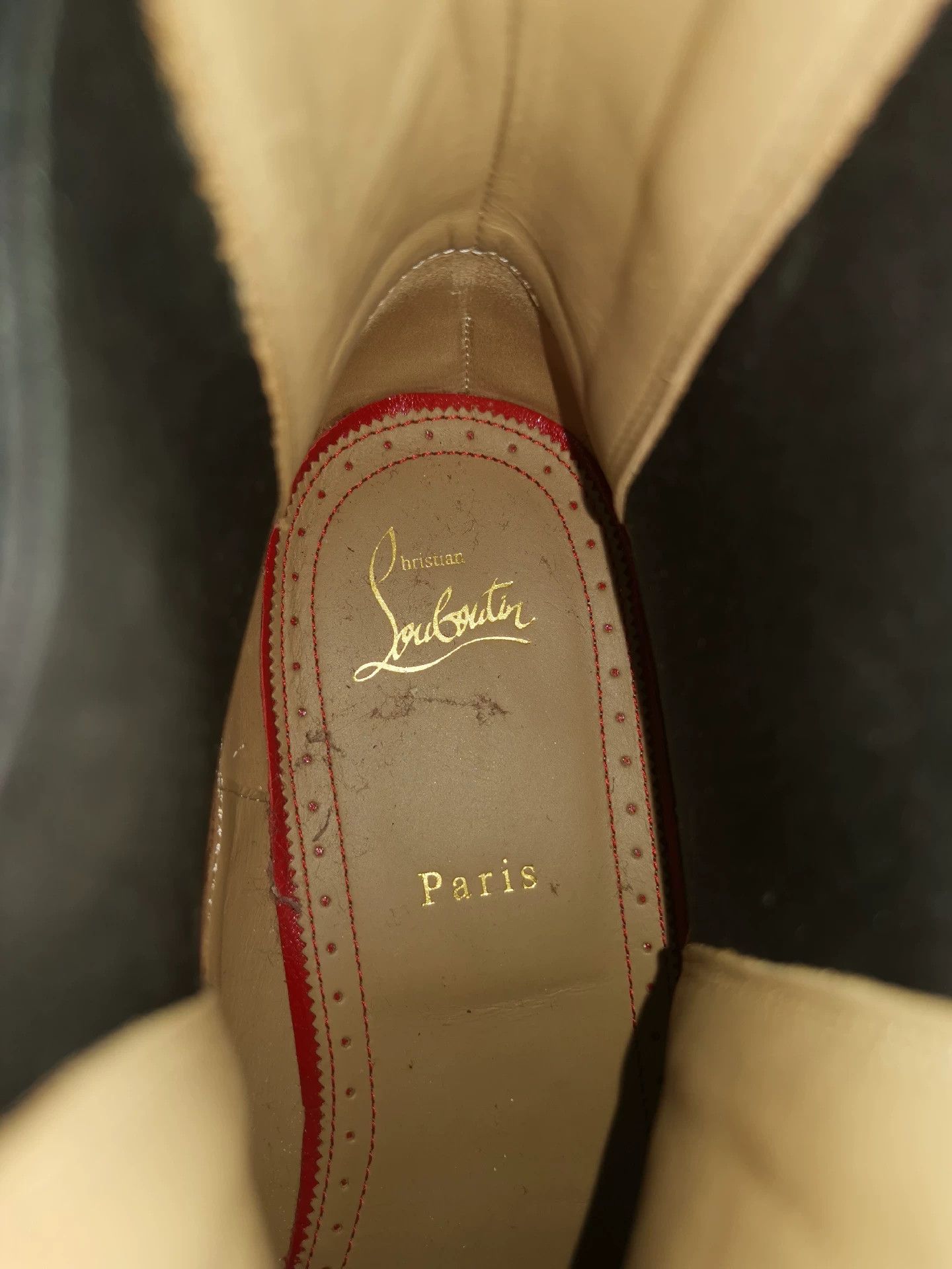 Christian Louboutin Christian Louboutin Studded Chelsea Ankle Boots Size US 10.5 / EU 43-44 - 7 Thumbnail