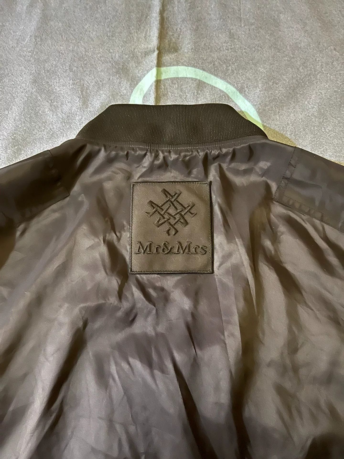 MR & MRS ITALY mr&mrs bomber aviation jacket in deep green Size US L / EU 52-54 / 3 - 5 Thumbnail