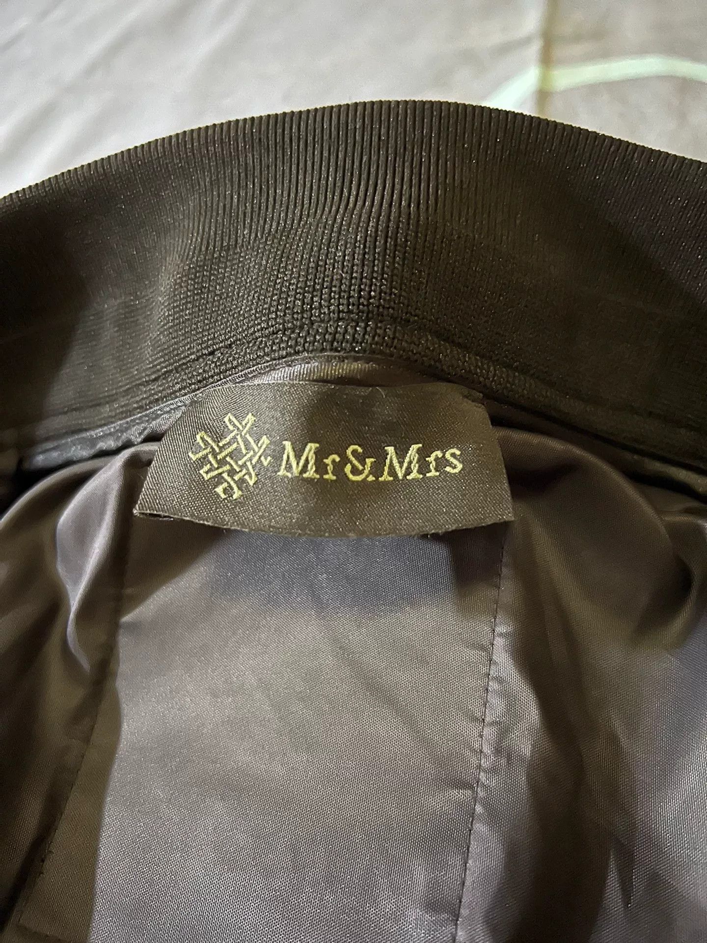 MR & MRS ITALY mr&mrs bomber aviation jacket in deep green Size US L / EU 52-54 / 3 - 6 Thumbnail