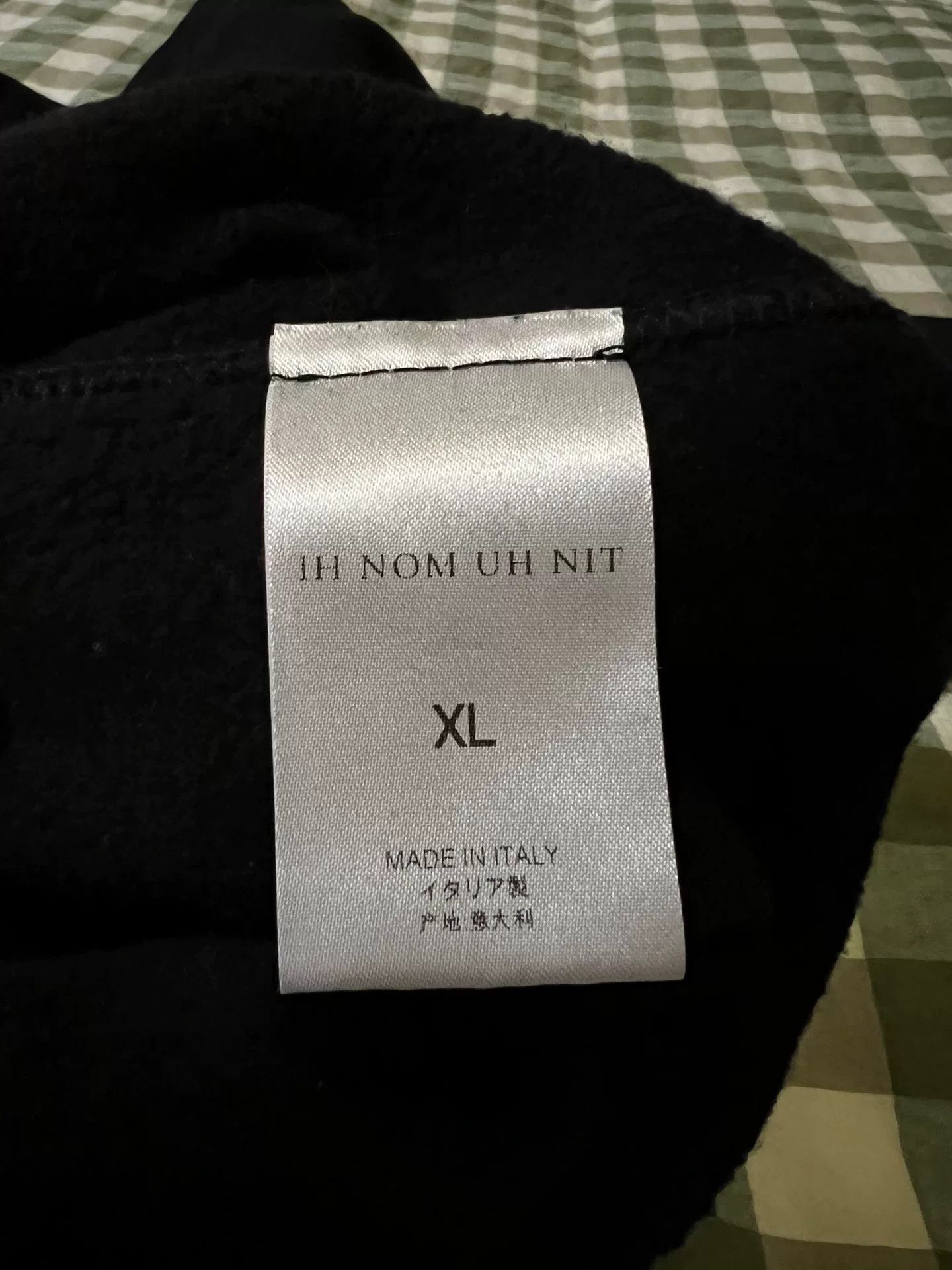 Ih Nom Uh Nit IH NOM UH NIT Thick Fleece Hoodie Size US XL / EU 56 / 4 - 6 Thumbnail