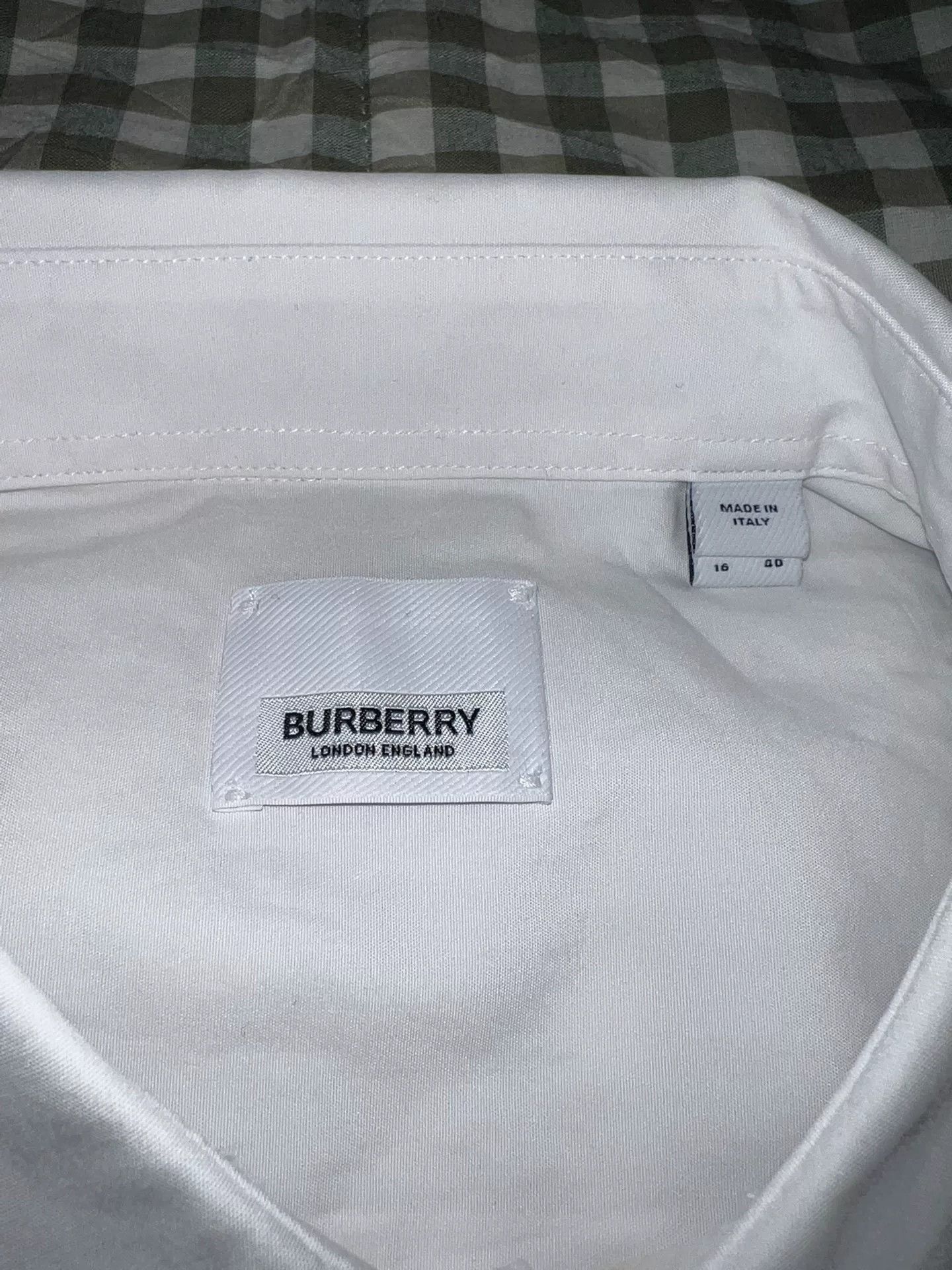 Burberry burberry silk shirt with unique pocket design Size US L / EU 52-54 / 3 - 6 Thumbnail