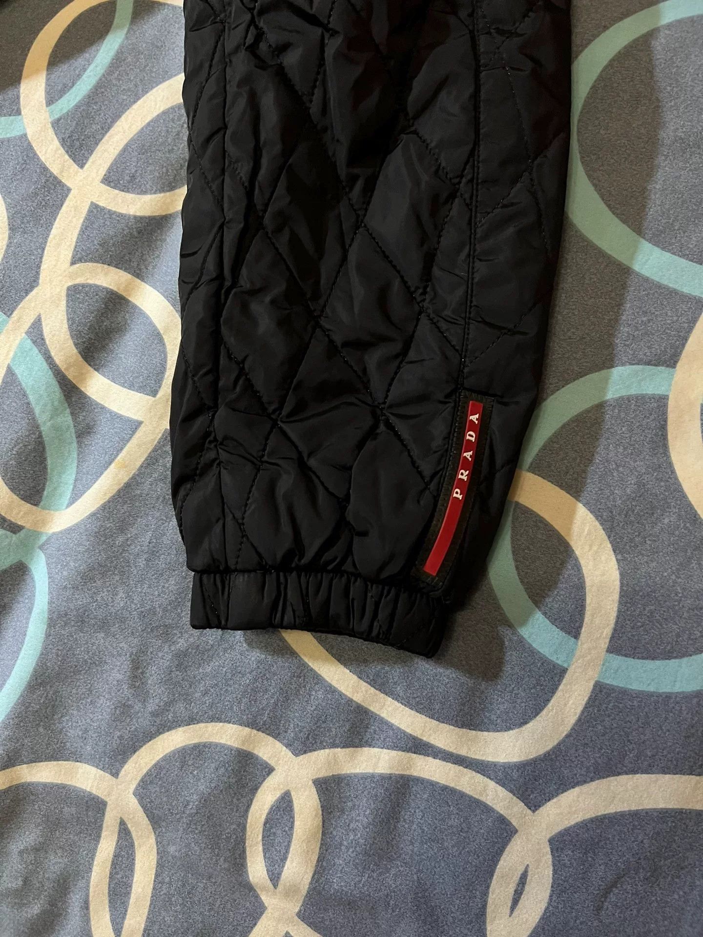 Prada prada reversible cotton jacket with logo stripe Size US XXL / EU 58 / 5 - 5 Thumbnail