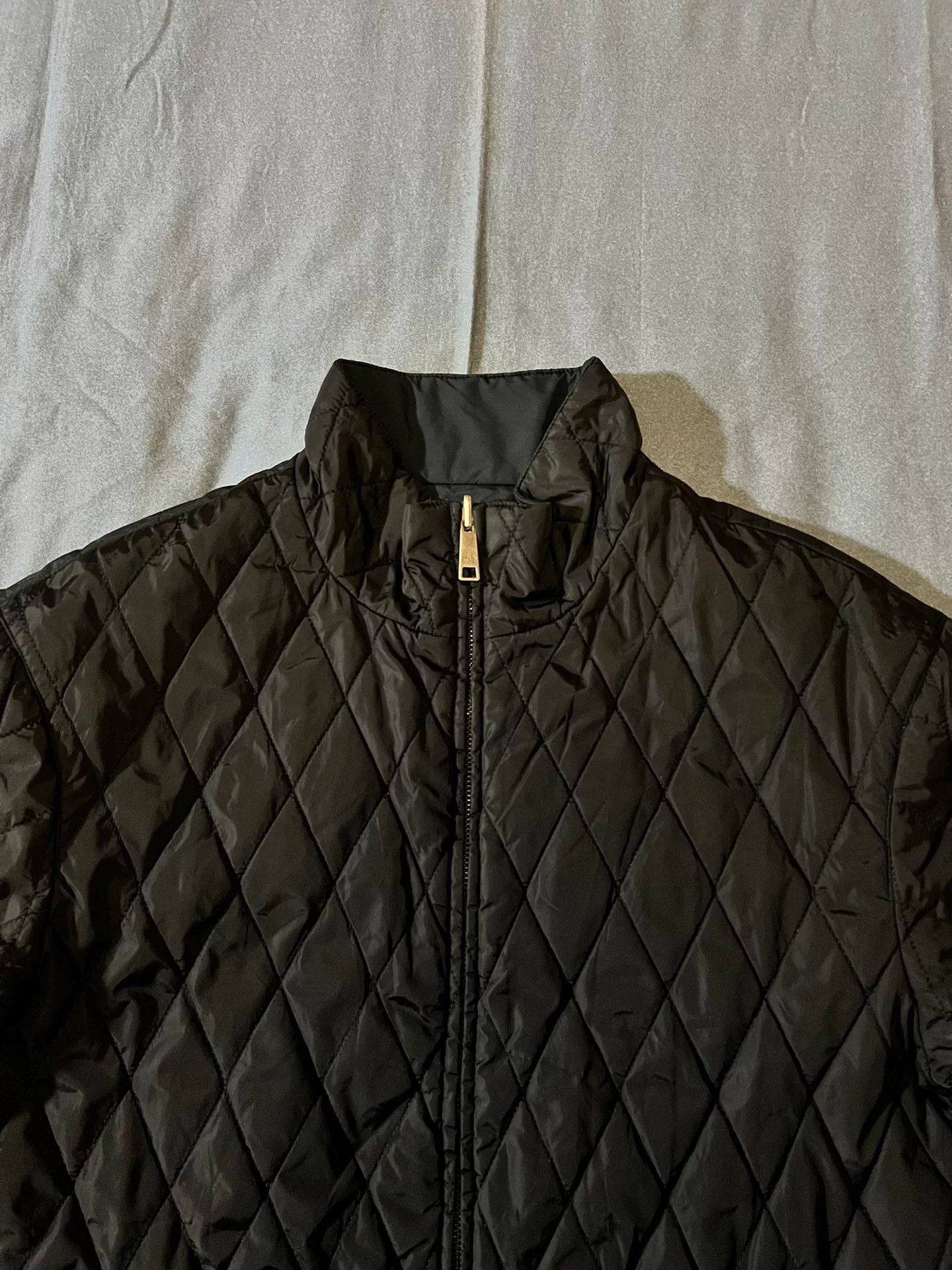 Prada prada reversible cotton jacket with logo stripe Size US XXL / EU 58 / 5 - 3 Thumbnail