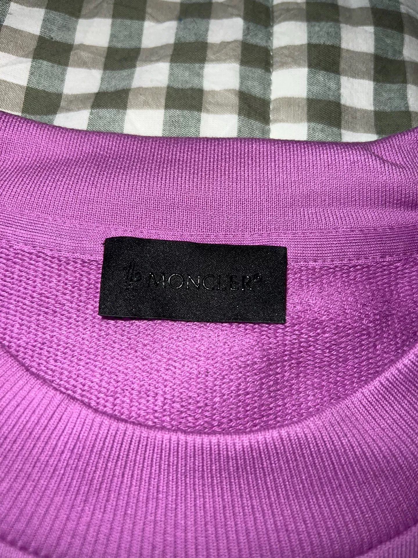Moncler moncler maglia high-end sweatshirt in purple Size M / US 6-8 / IT 42-44 - 5 Thumbnail