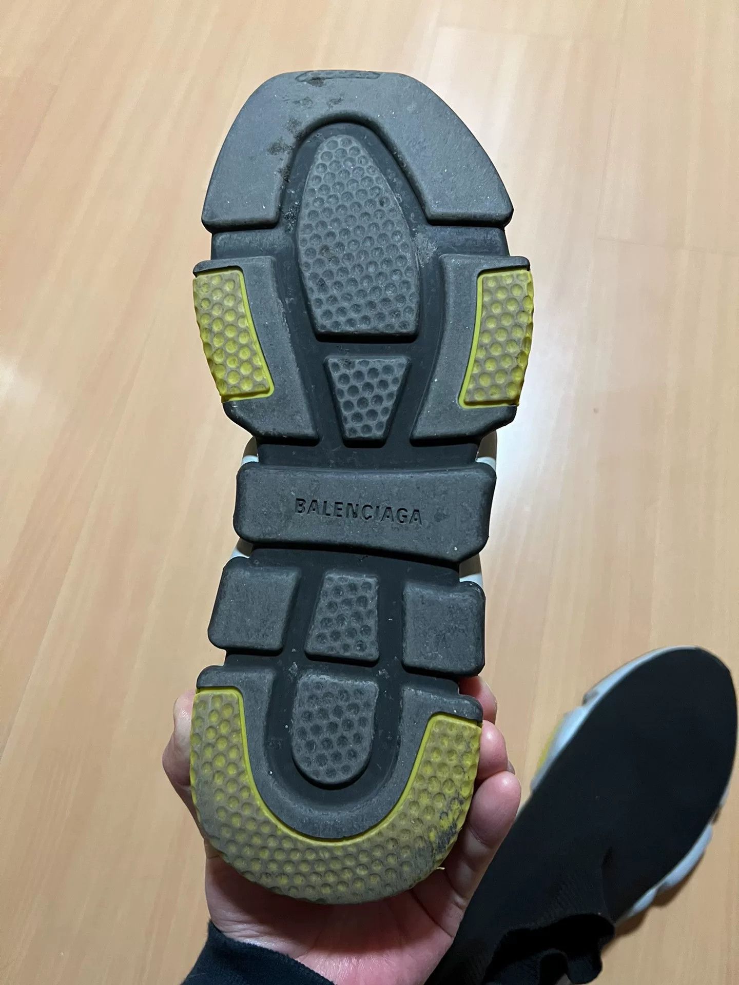 Balenciaga balenciaga black and yellow sock boots Size US 10.5 / EU 43-44 - 5 Thumbnail