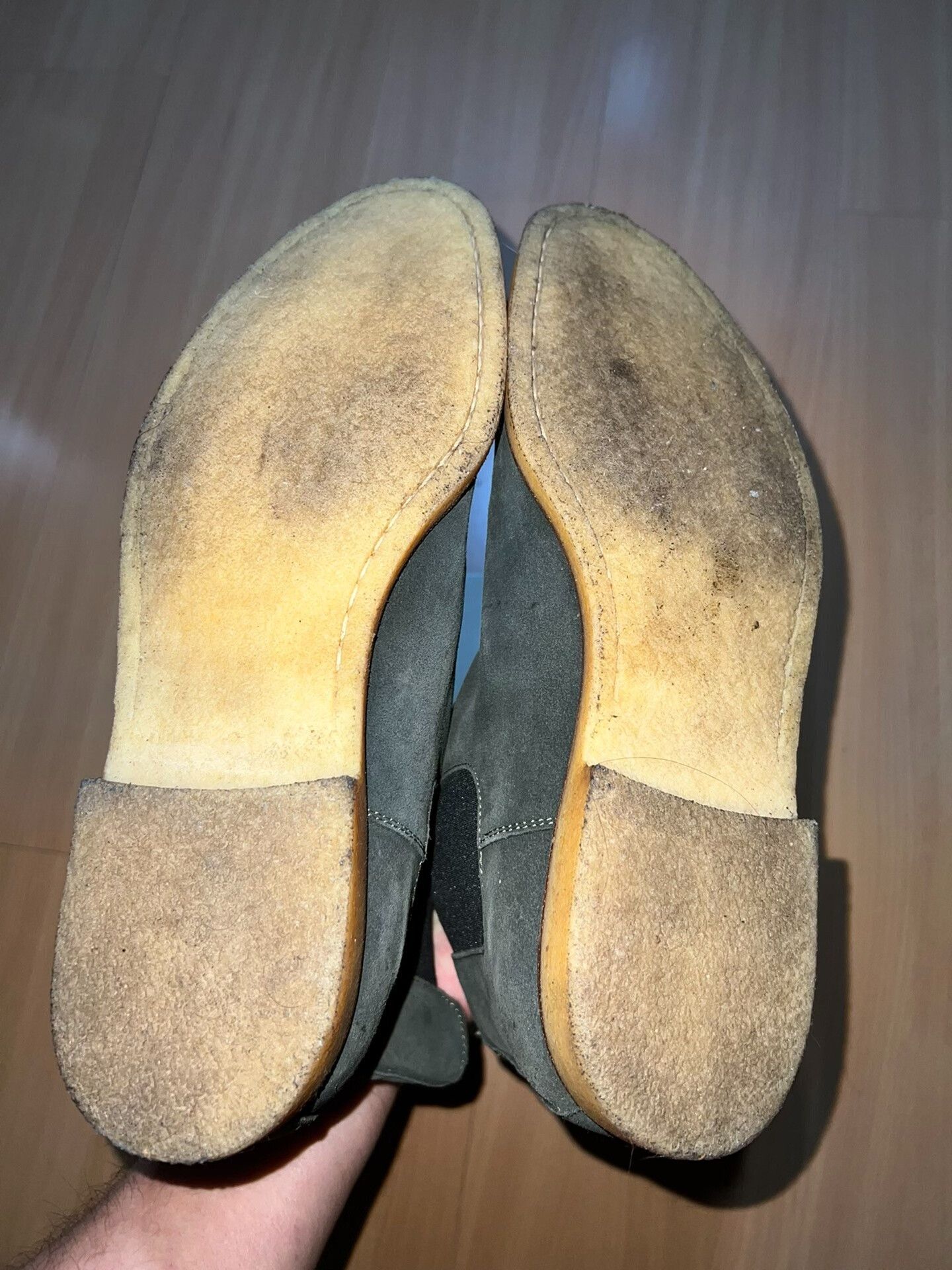 Common Projects common projects olive green chelsea boots Size US 10 / EU 43 - 6 Thumbnail