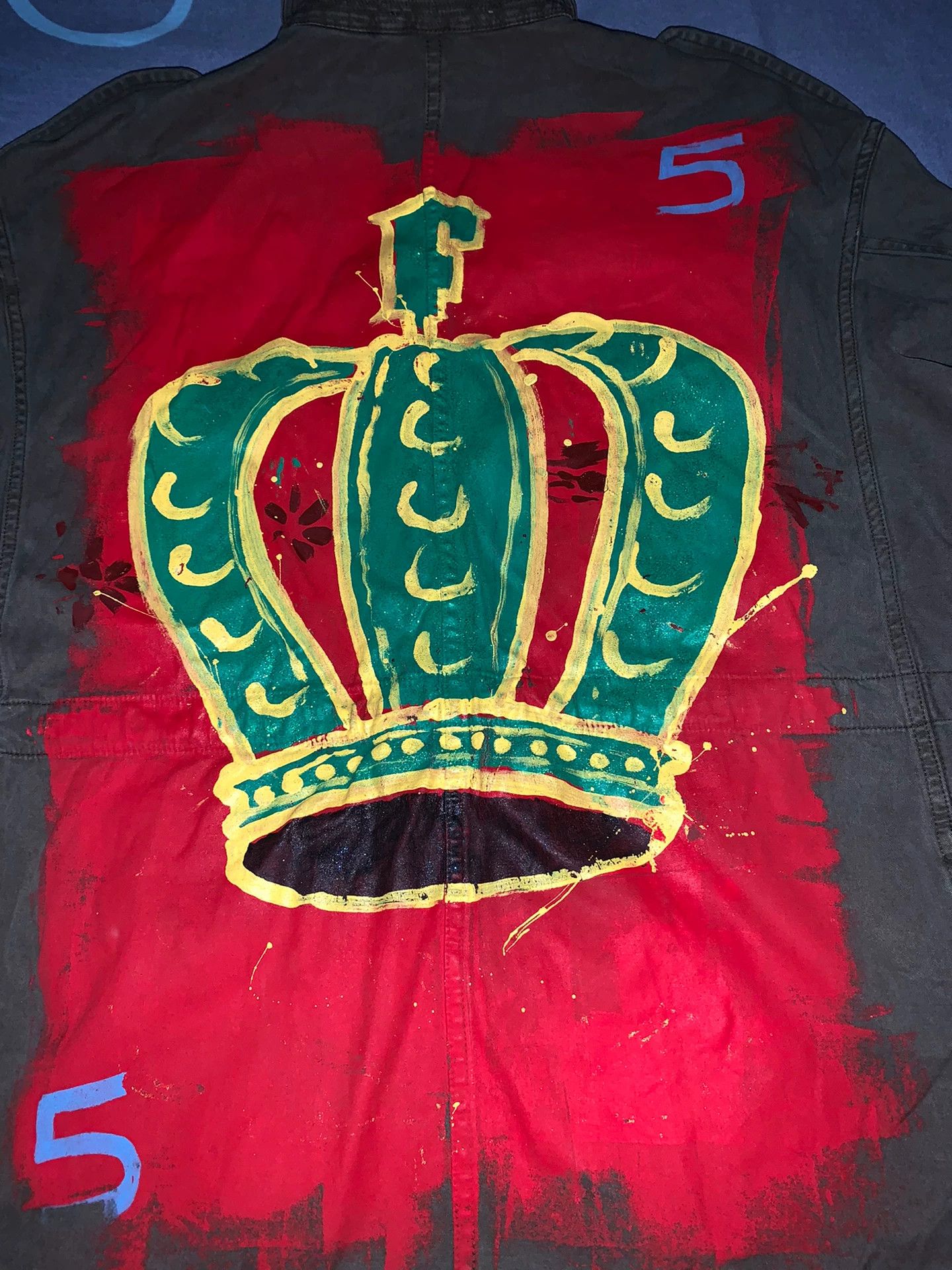 Faith Connexion colorful crown graffiti oversized jacket Size US S / EU 44-46 / 1 - 4 Thumbnail