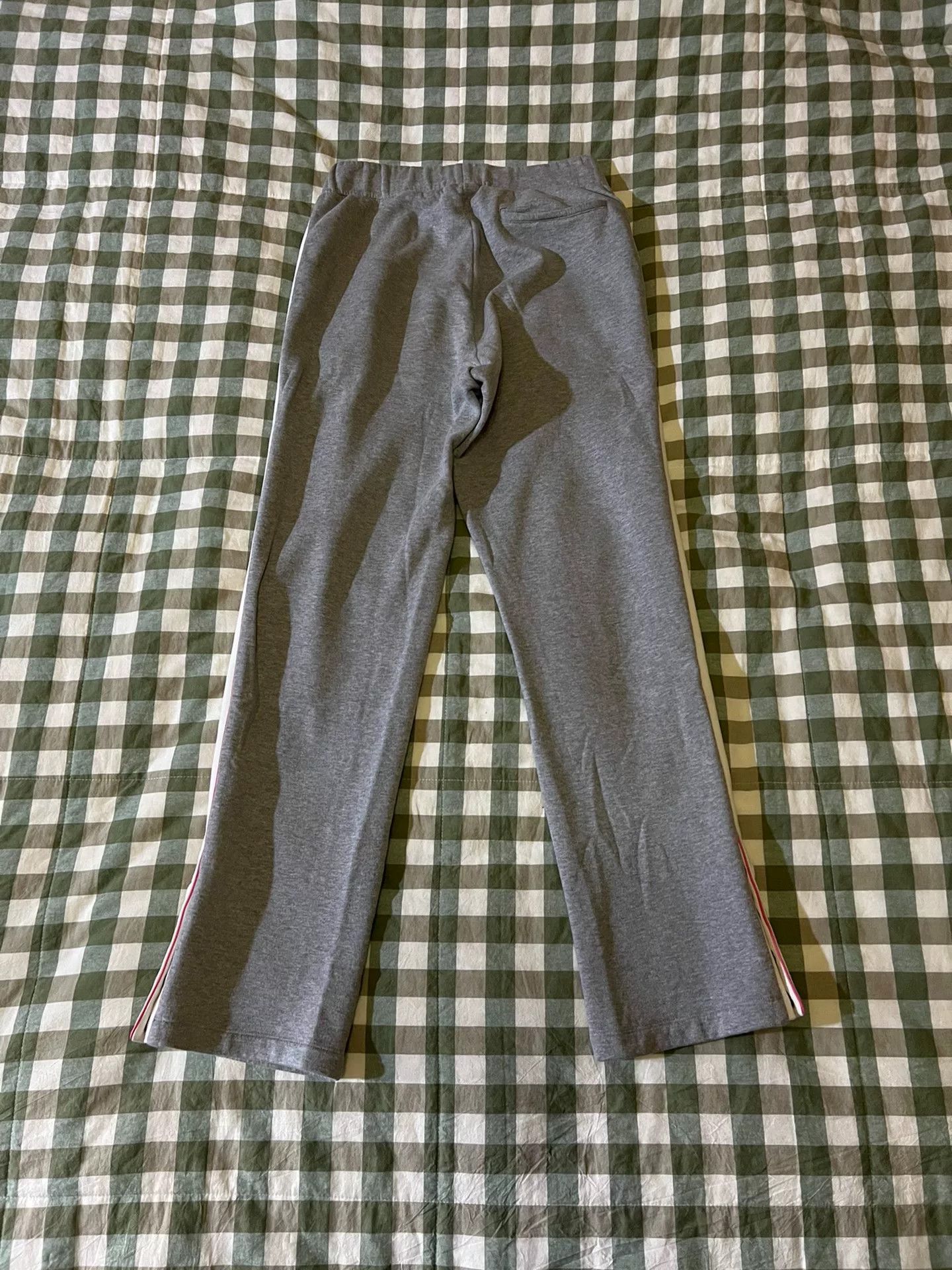 Valentino valentino gray pink stripe casual pants Size 23" - 5 Thumbnail