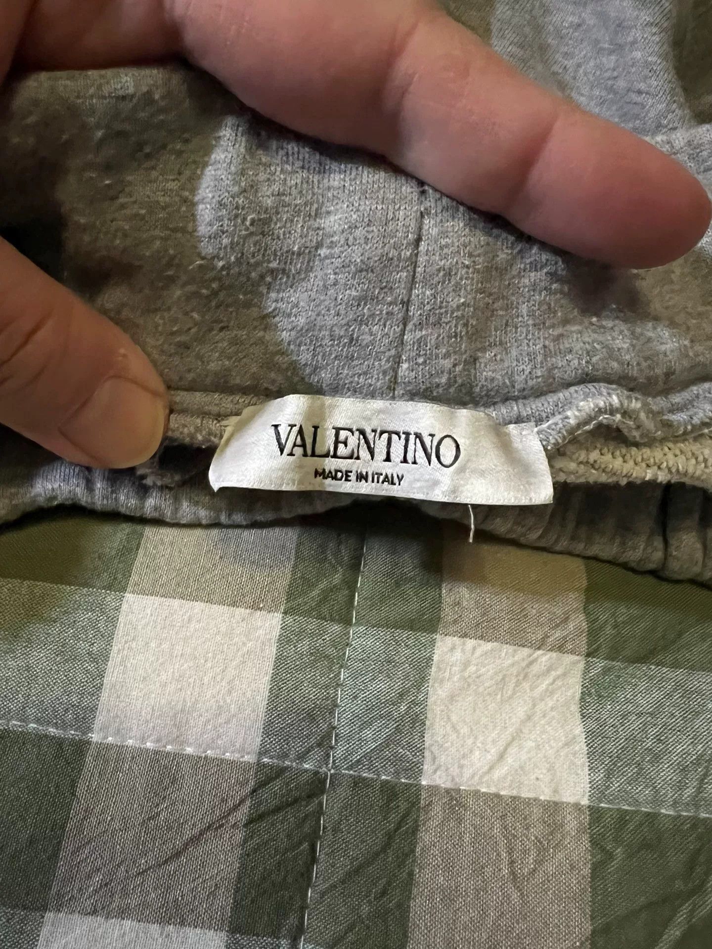 Valentino valentino gray pink stripe casual pants Size 23" - 6 Thumbnail