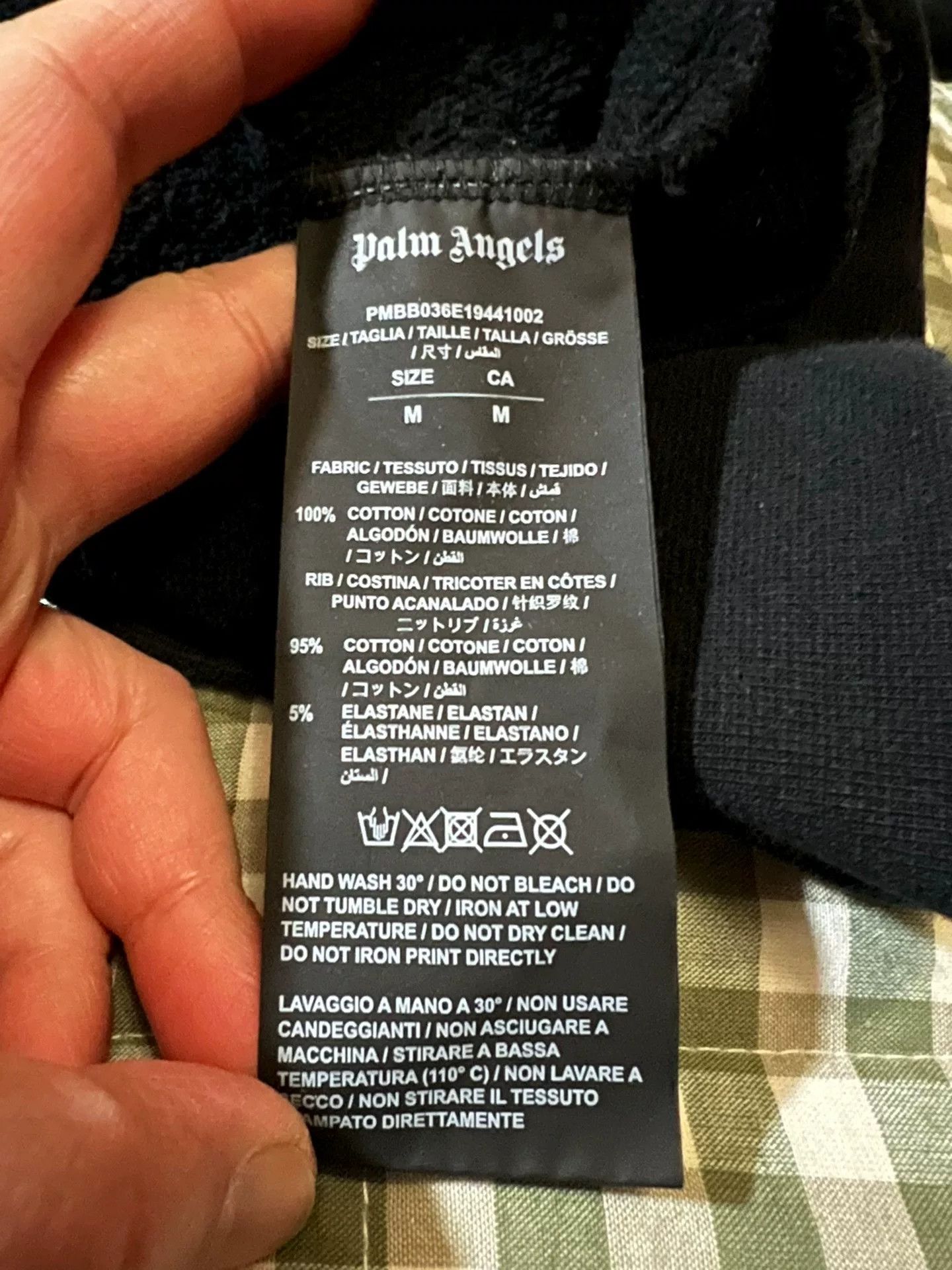 Palm Angels palm angels black oversized hoodie Size US M / EU 48-50 / 2 - 5 Thumbnail