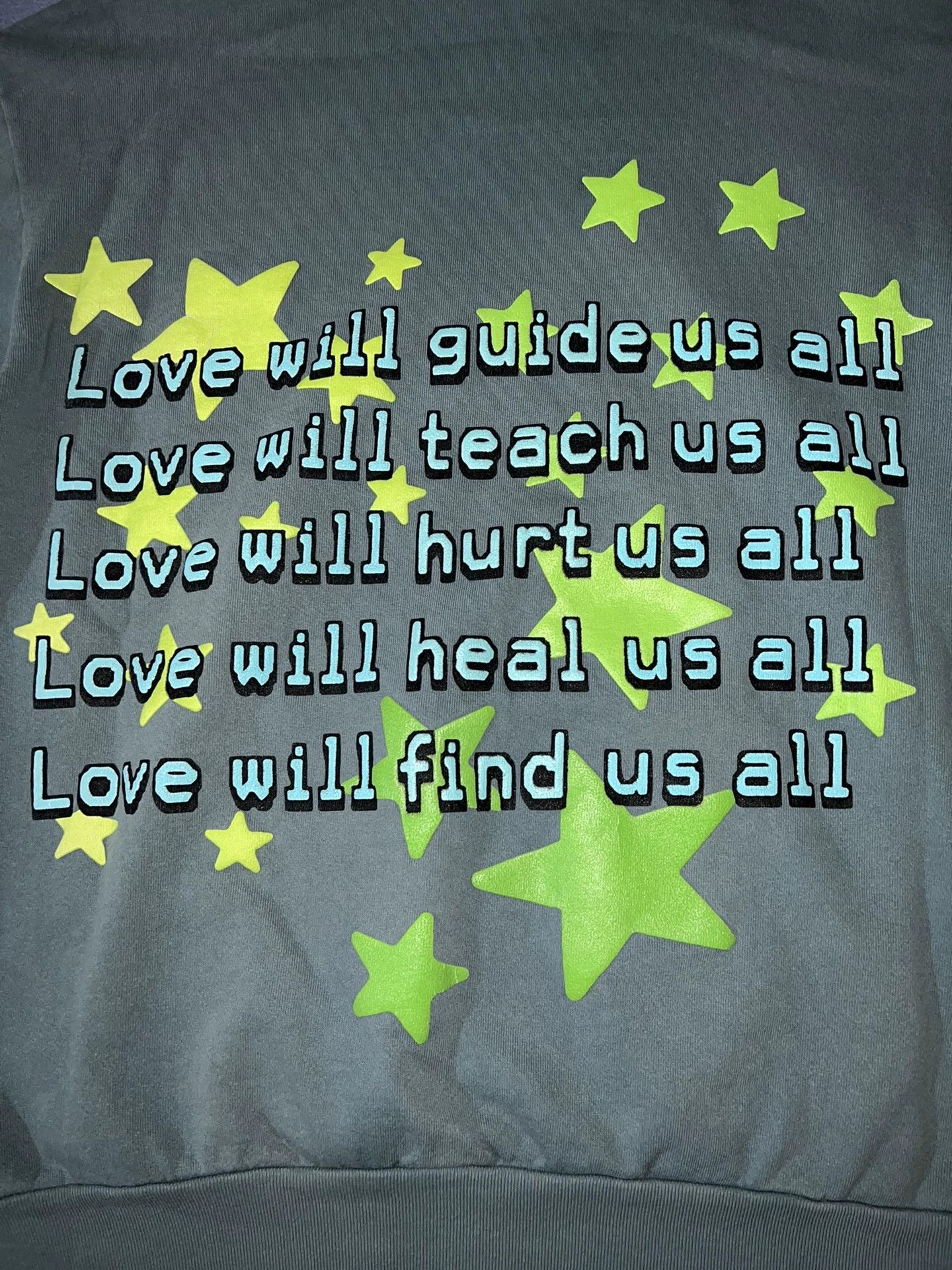 Kanye West kid cudi glow-in-the-dark star hoodie Size US M / EU 48-50 / 2 - 6 Thumbnail