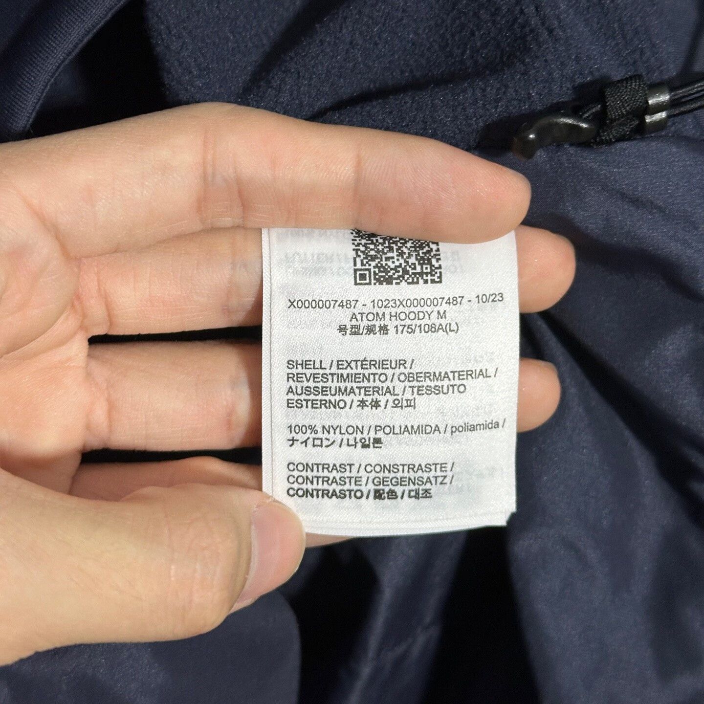 Arc'teryx Arcteryx Atom Hoody Hooded Jacket L Size Size US L / EU 52-54 / 3 - 7 Thumbnail