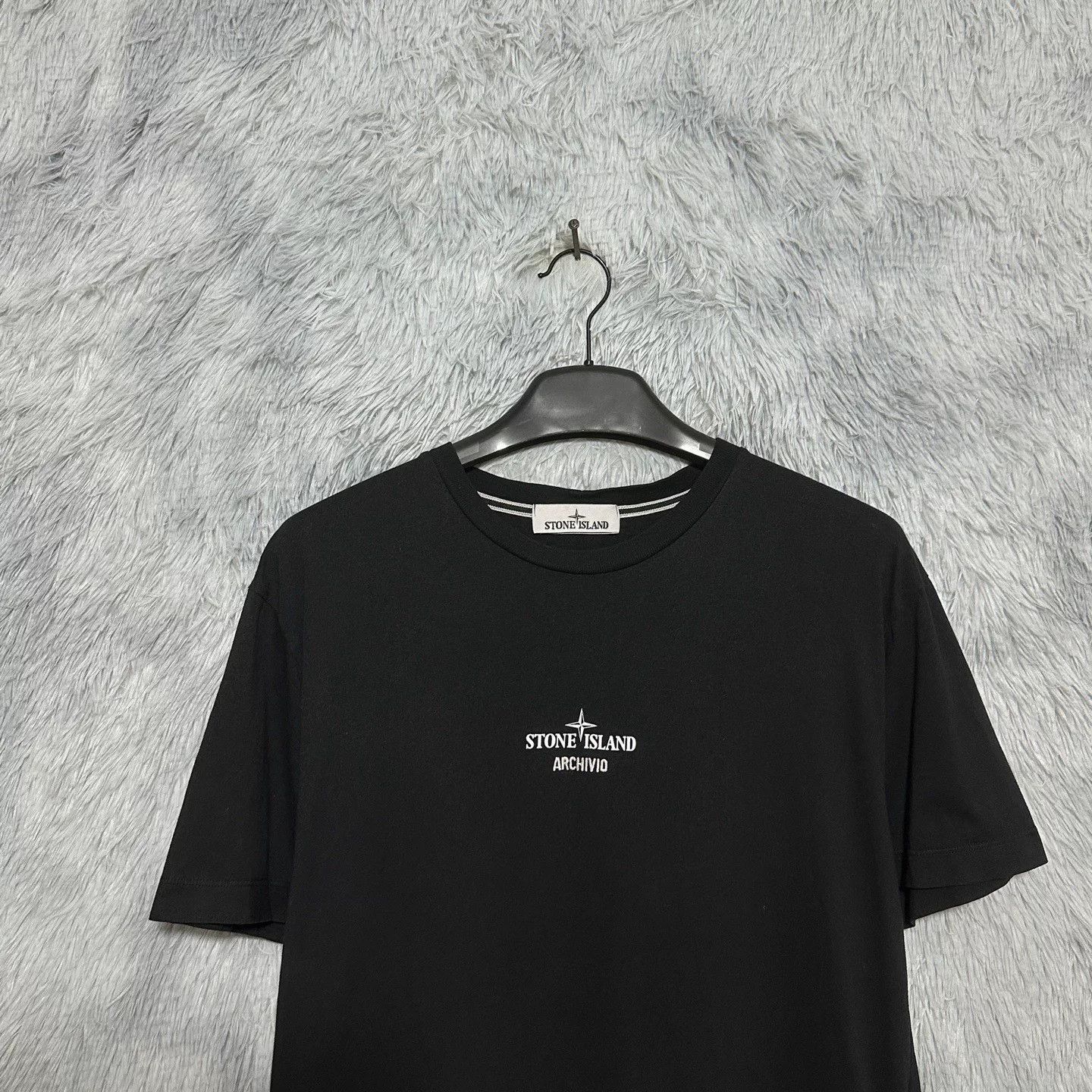 Stone Island stone island black short sleeve t-shirt Size US XL / EU 56 / 4 - 3 Thumbnail