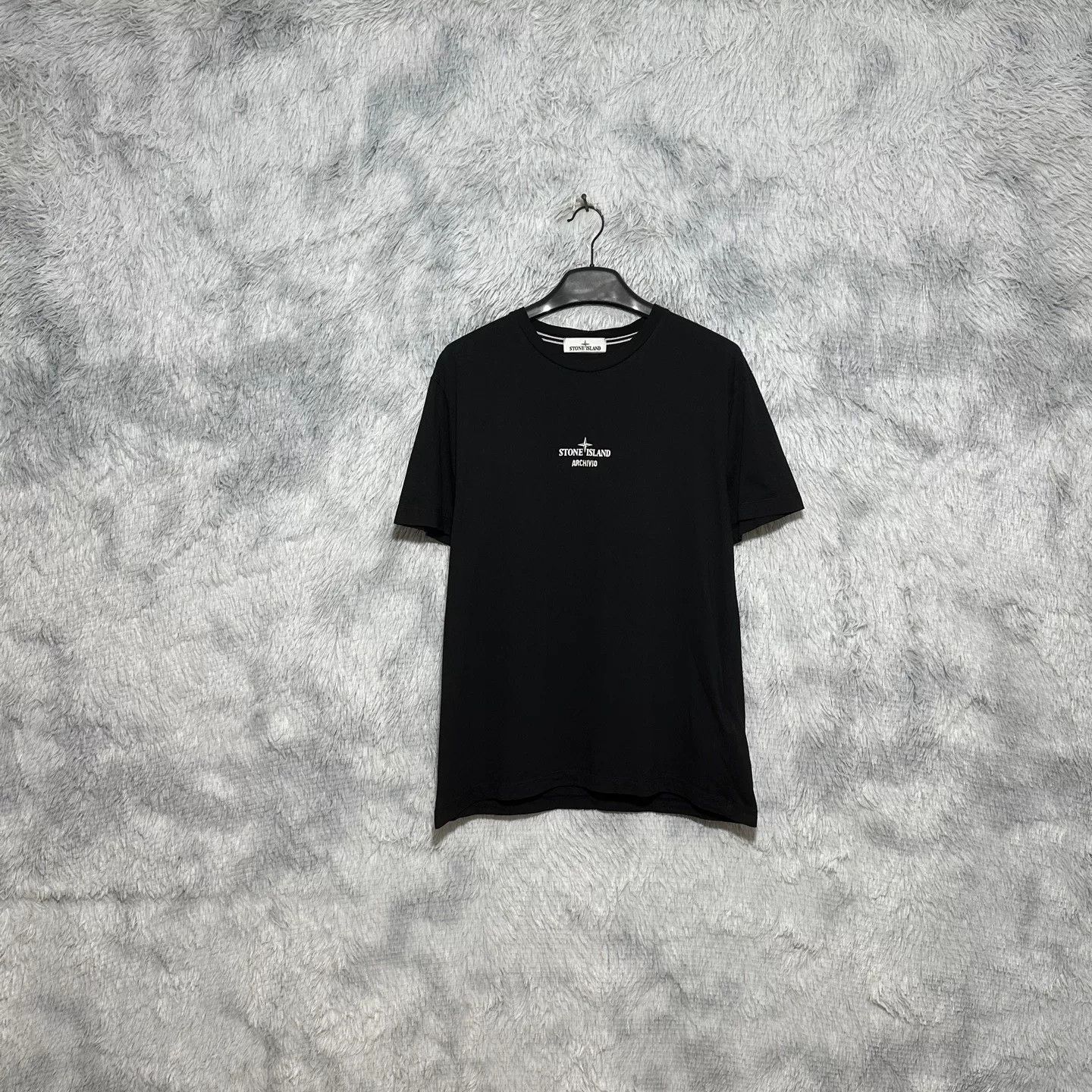 Stone Island stone island black short sleeve t-shirt Size US XL / EU 56 / 4 - 2 Thumbnail