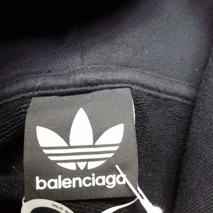 Balenciaga Balenciaga x adidas Originals Logo Hoodie Size US M / EU 48-50 / 2 - 3 Thumbnail