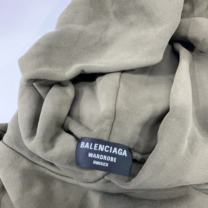 Balenciaga Balenciaga Political Campaign Hoodie in Military Green Size US M / EU 48-50 / 2 - 6 Thumbnail